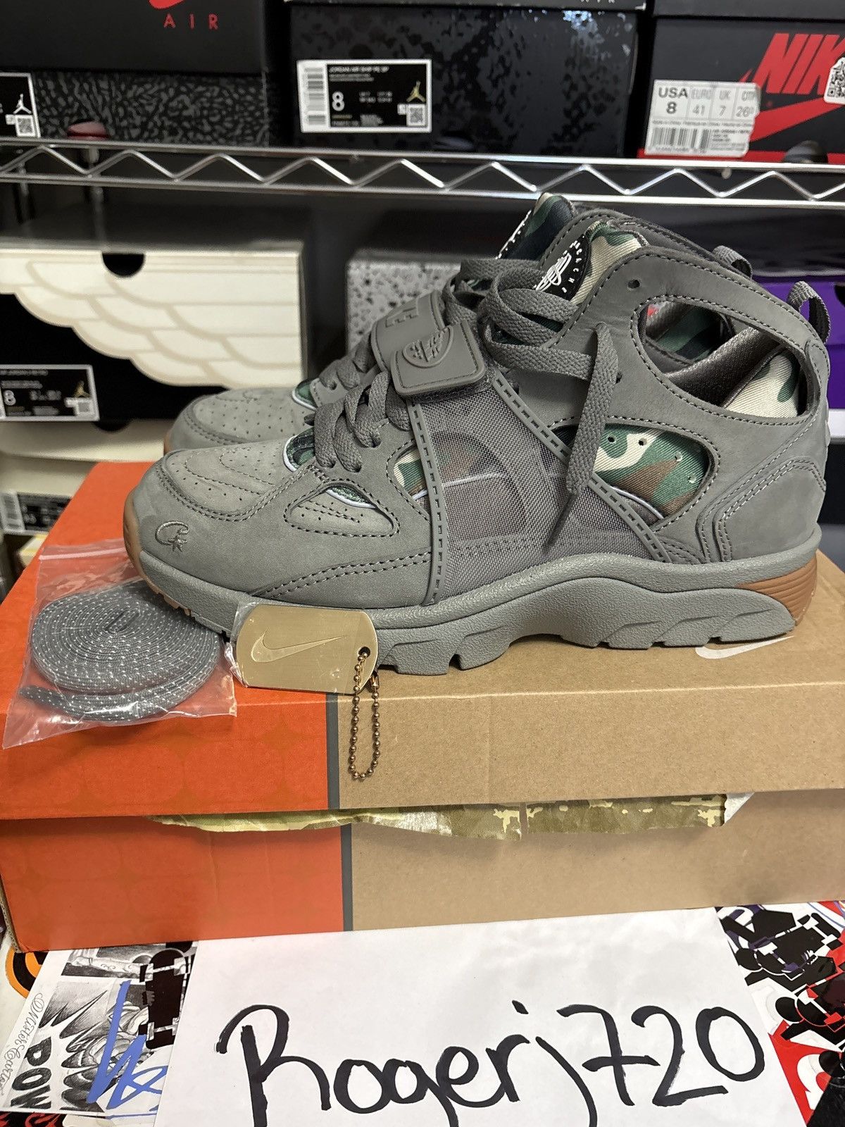 Corteiz × Nike Nike Air Huarache Trainer SP Corteiz Size US 7.5 / EU 40-41 - 11 Thumbnail