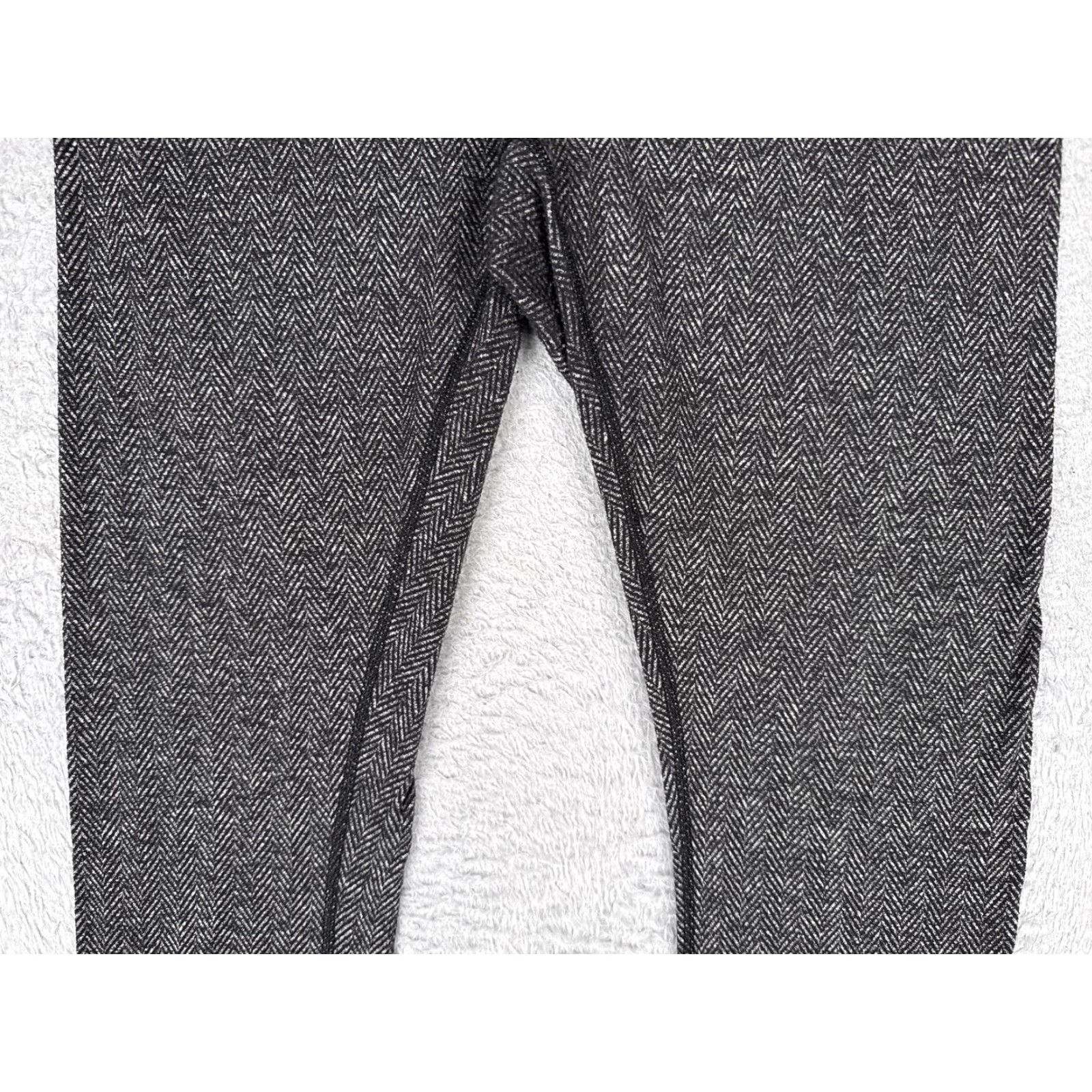 Lululemon Lululemon Wunder Under Pants Womens 12 Gray Herringbone Capri Leggings Yoga Gym Athletic Size 34" / US 12 / IT 48 - 3 Thumbnail