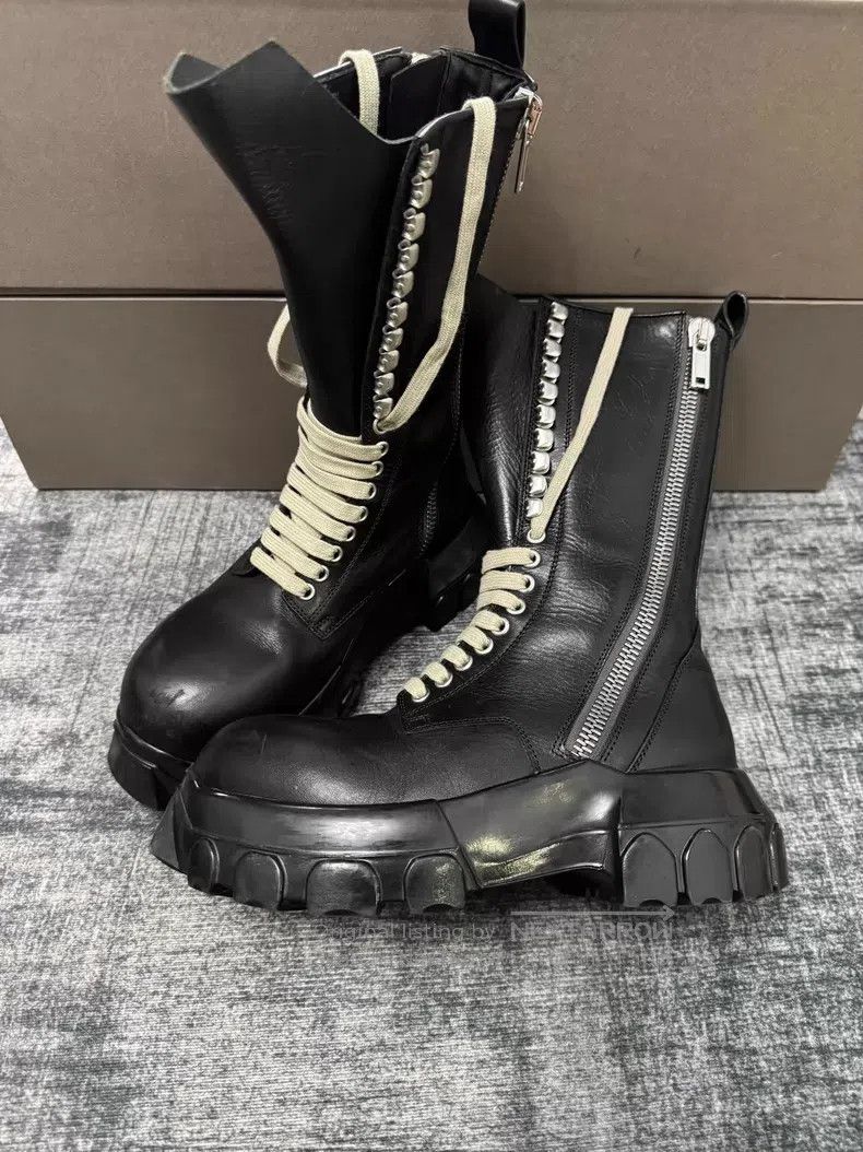 Rick Owens Rick Owens Octopus Strap Military Boots Size US 5.5 / IT 35.5 - 1 Thumbnail