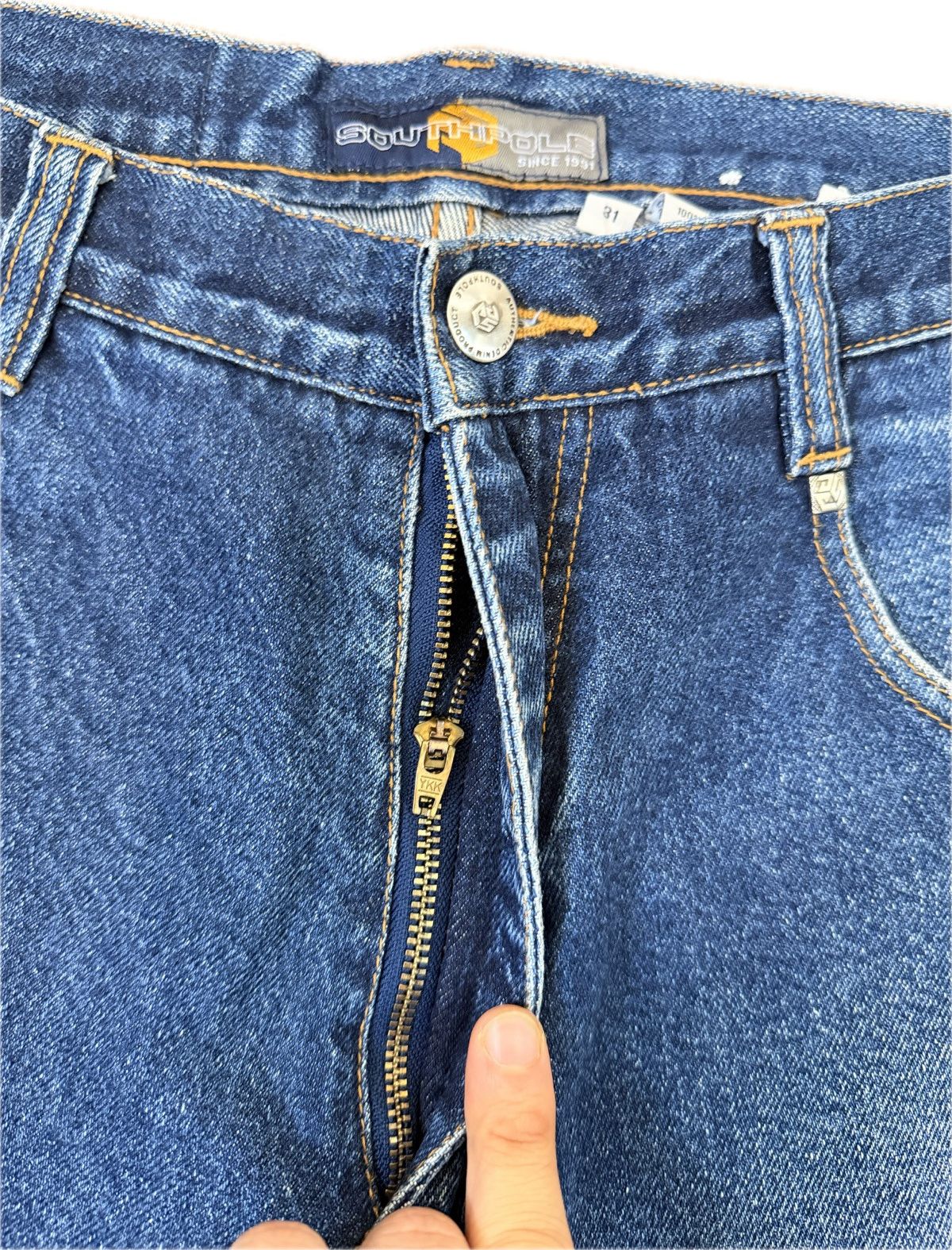 Southpole Southpole Sumo Print Jeans Size US 31 - 7 Thumbnail