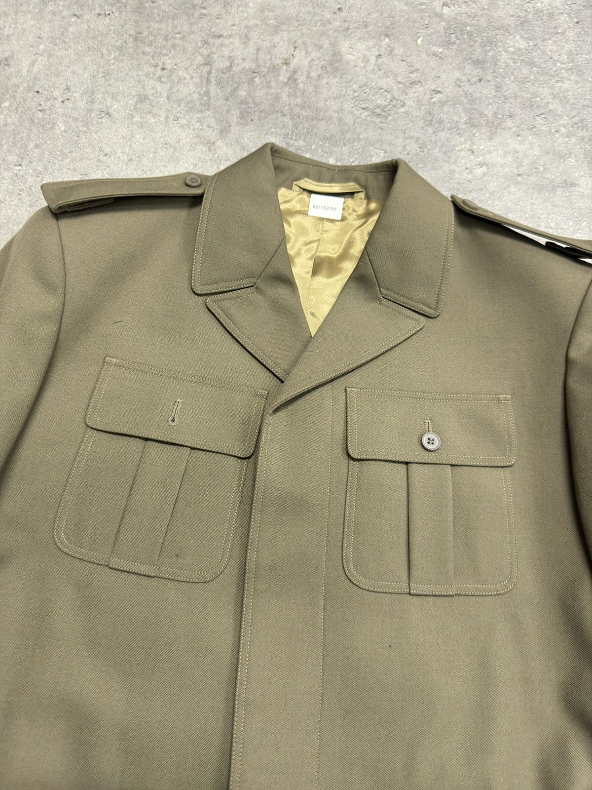 Japanese Brand ᶠᵃⁿᶜʸᵍᵘʸ BOXY Vintage Military Jacket Cropped 90s Polizei Size US L / EU 52-54 / 3 - 4 Thumbnail
