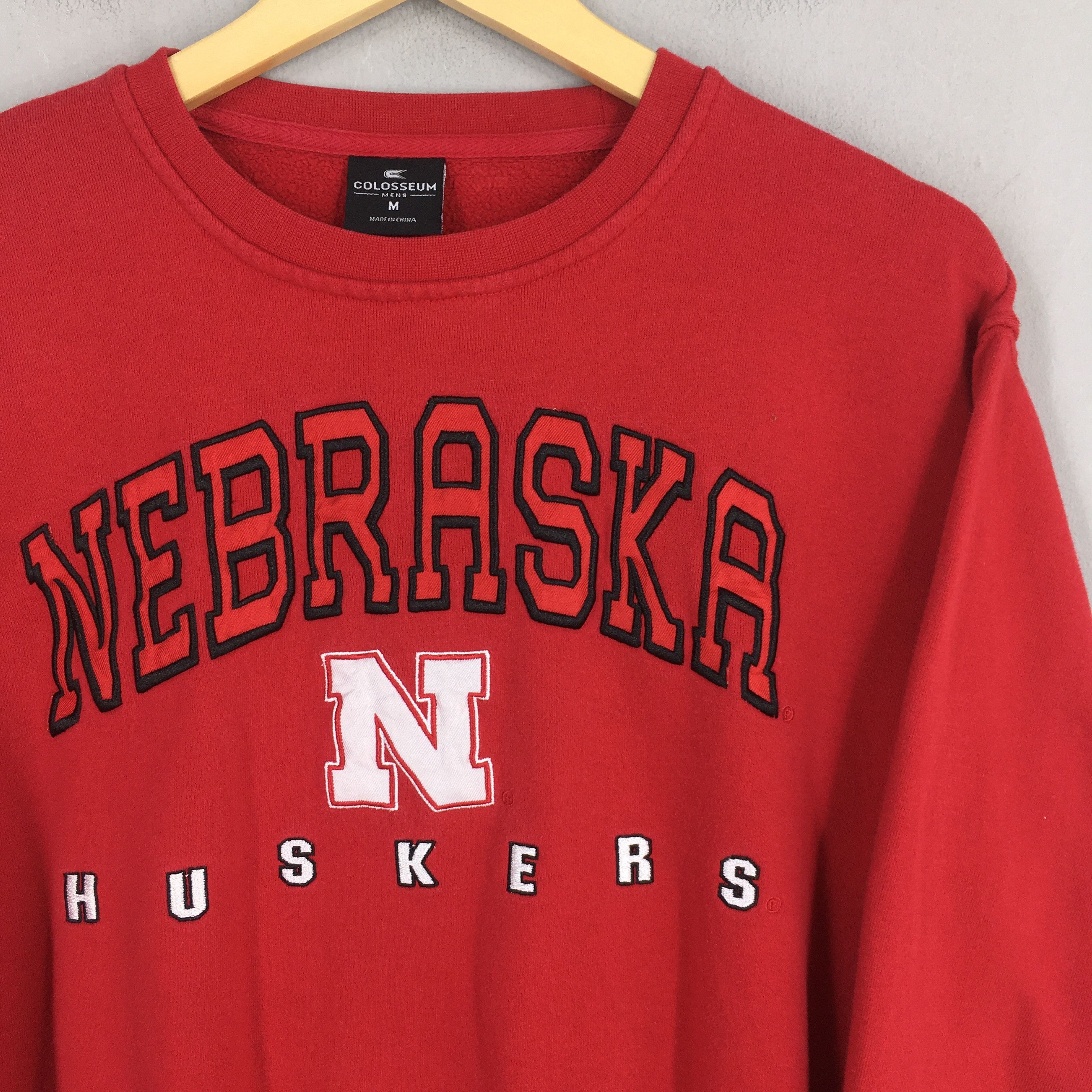 NCAA × Vintage Vintage Nebraska Huskers Football Sweatshirt Medium Size US M / EU 48-50 / 2 - 2 Thumbnail
