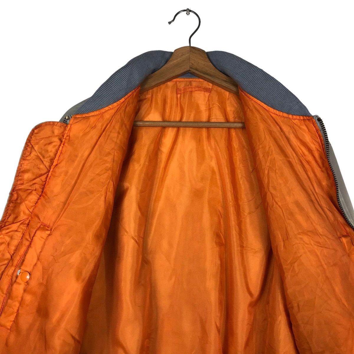 Japanese Brand 🔥Vtg Riot Riot Bomber Jacket Reversible Fly Toyohashi Fire Size US M / EU 48-50 / 2 - 14 Thumbnail
