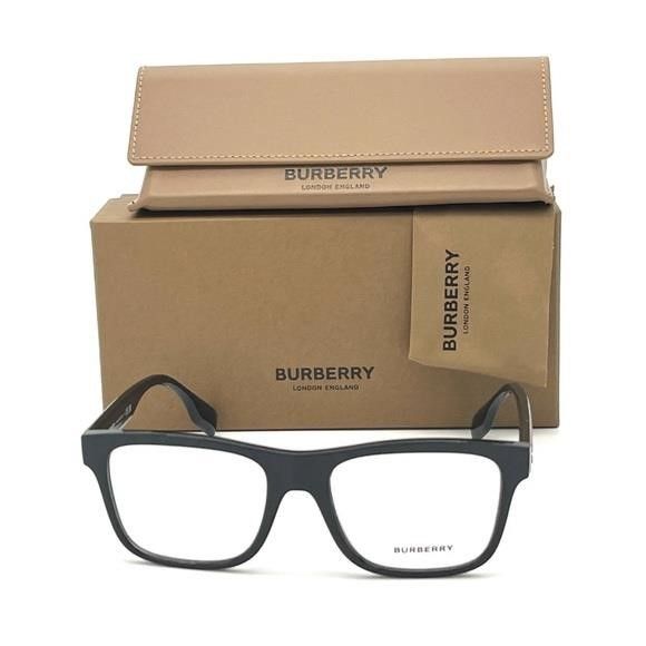 Burberry BURBERRY CARTER BE2353 3001 Black / Demo Lens 53mm Eyeglass Size ONE SIZE - 2 Thumbnail
