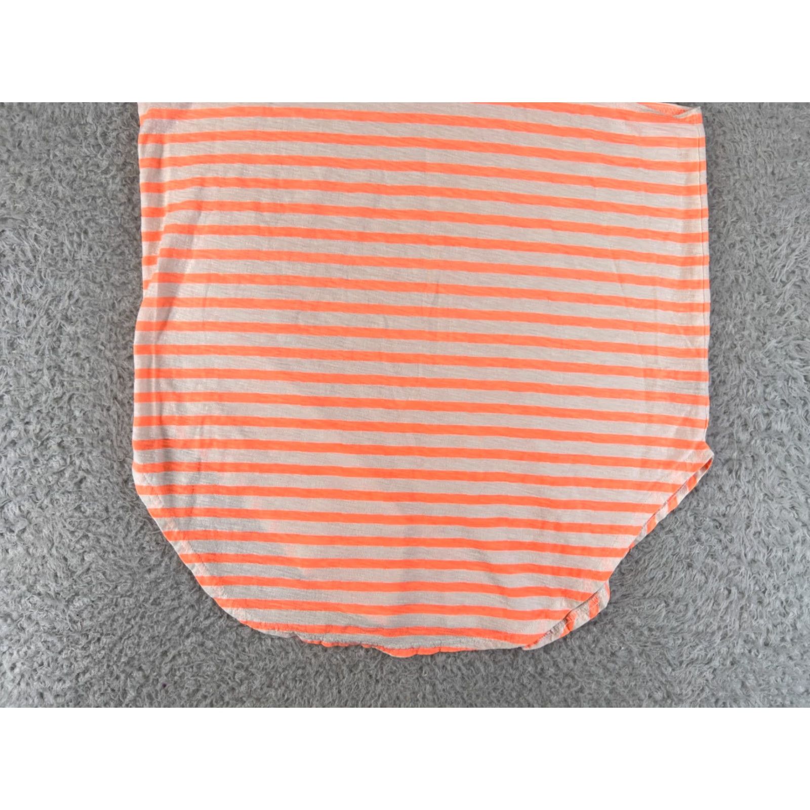 Vintage Stussy Shirt Women Medium Orange White Stripe Tank Top Beach Pool Resort Size M / US 6-8 / IT 42-44 - 7 Thumbnail