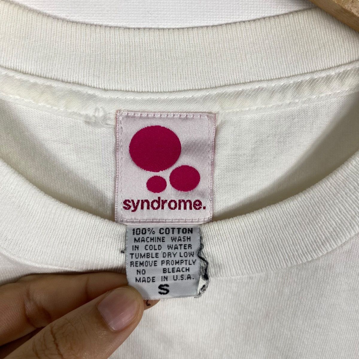 Vintage Vintage 00's SYNDROME Learn How To Make Love Size US S / EU 44-46 / 1 - 5 Thumbnail