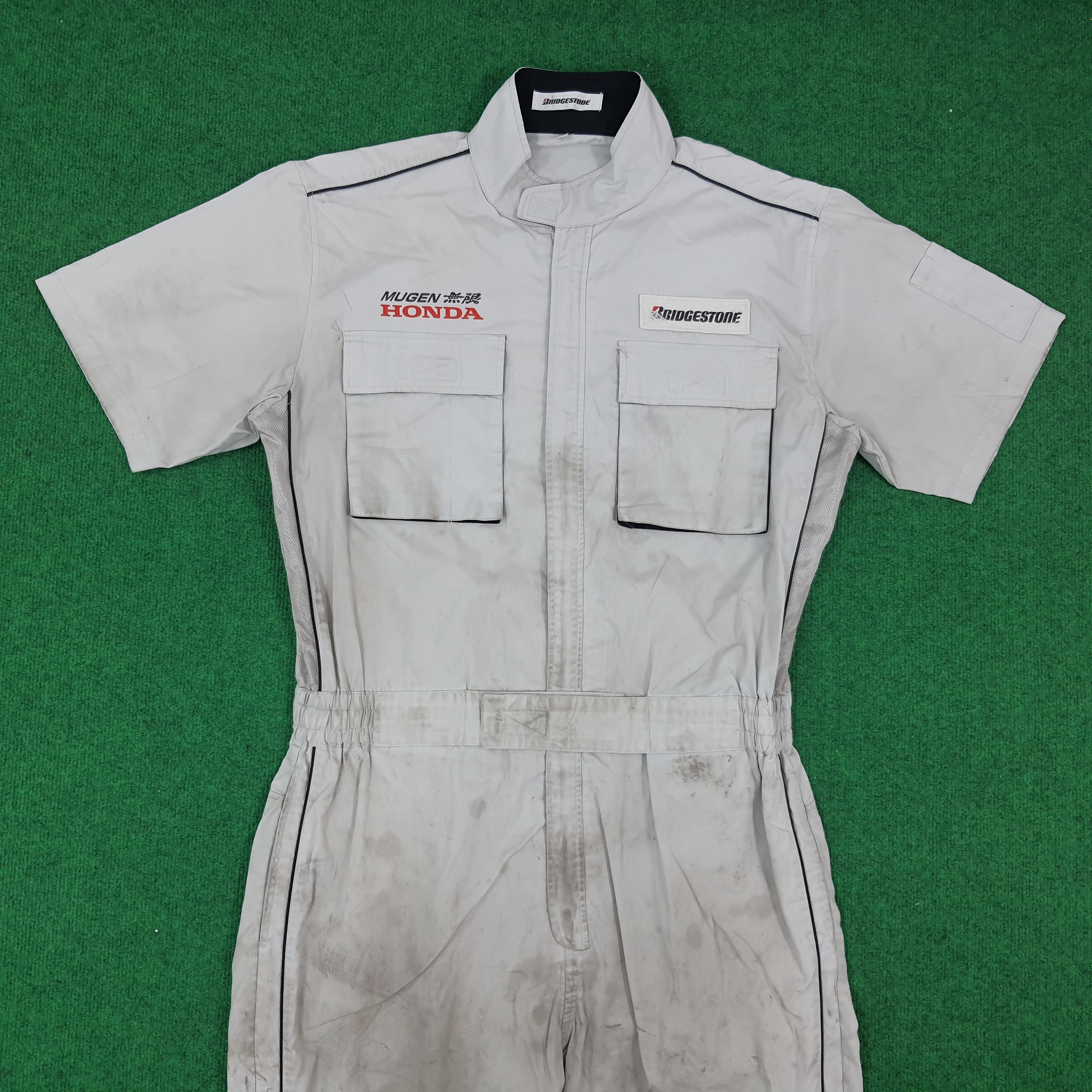 Japanese Brand × Vintage Vintage Mugen HONDA Japan Motorsports Racing Coverall Size US L / EU 52-54 / 3 - 3 Thumbnail