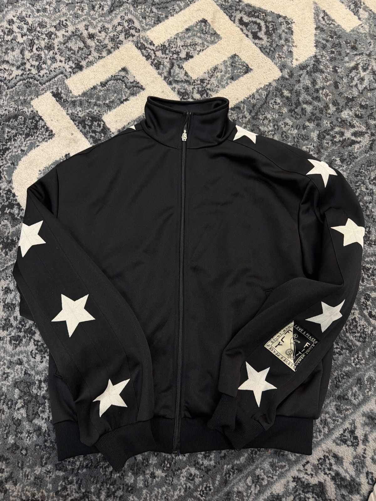 Kapital Kapital Stuntman Track Jacket FW24 black Size US M / EU 48-50 / 2 - 1 Thumbnail