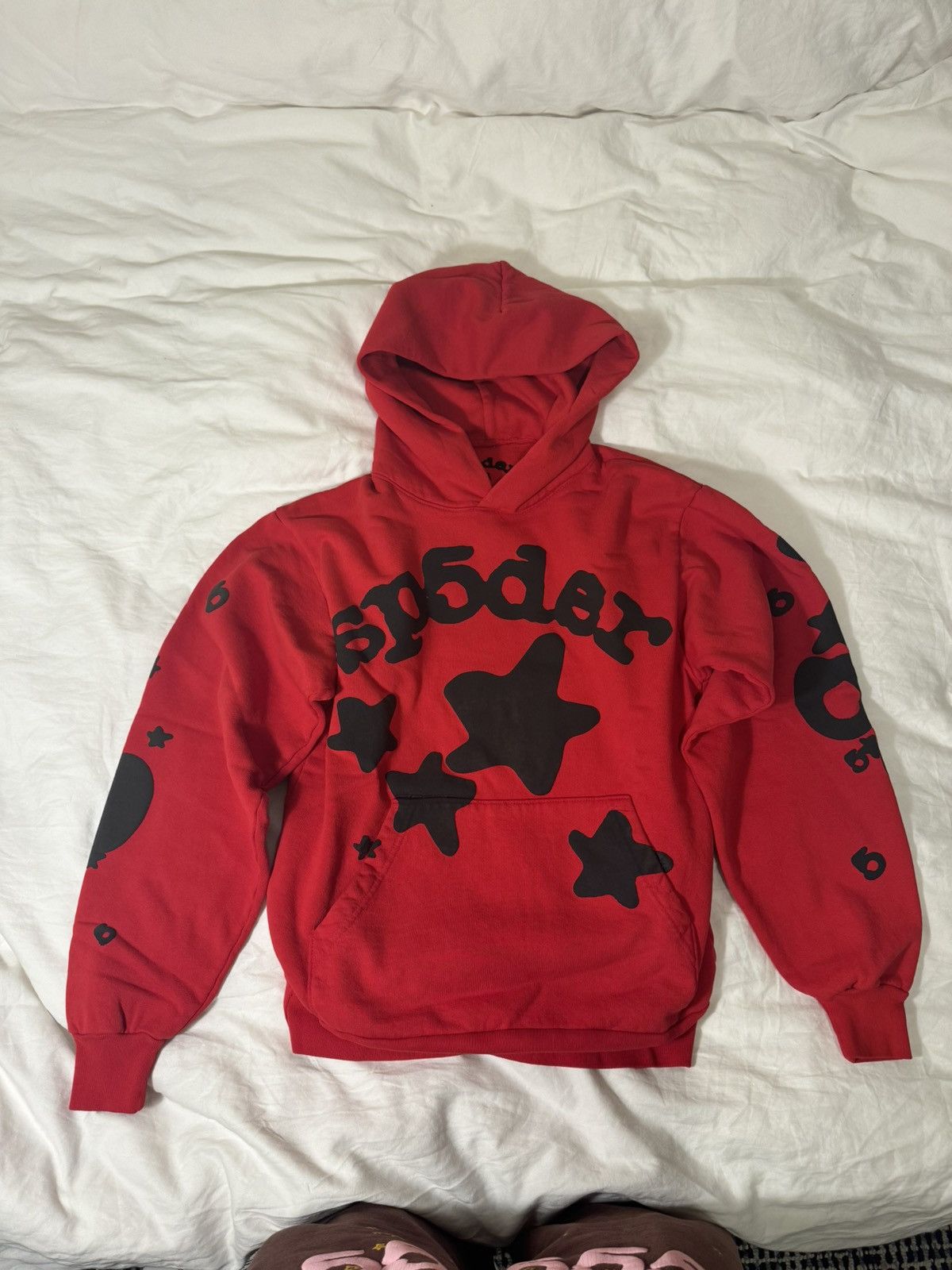 Sp5der Beluga Hoodie Red