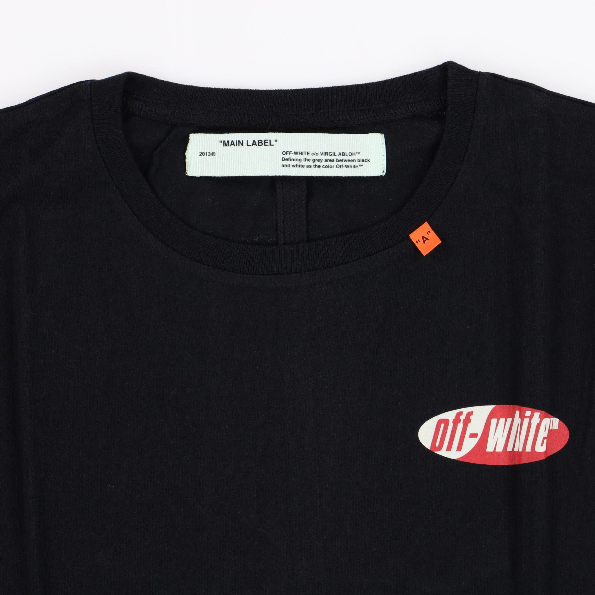Off-White Black and Red Split Arrows Oversized T-Shirt Size US M / EU 48-50 / 2 - 7 Thumbnail