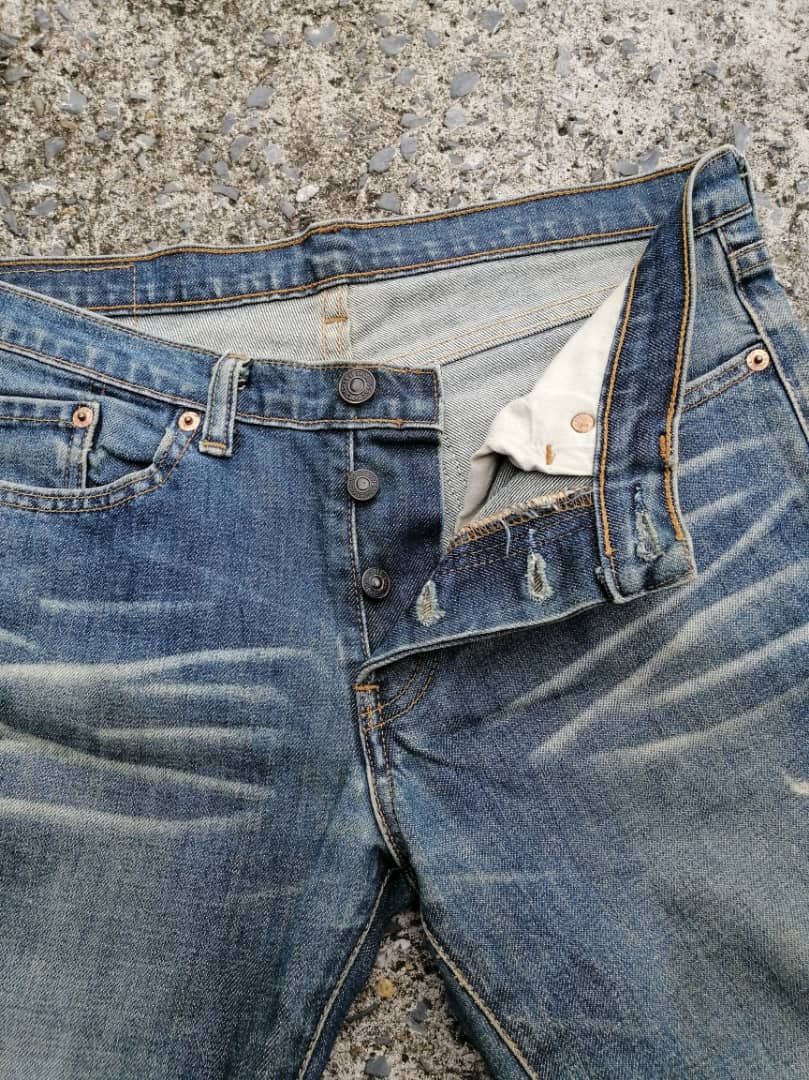Levi's × Levi's Vintage Clothing Levi's Strauss 557 Bootcut Fly Button Denim Jeans Size 30" / US 8 / IT 44 - 6 Thumbnail
