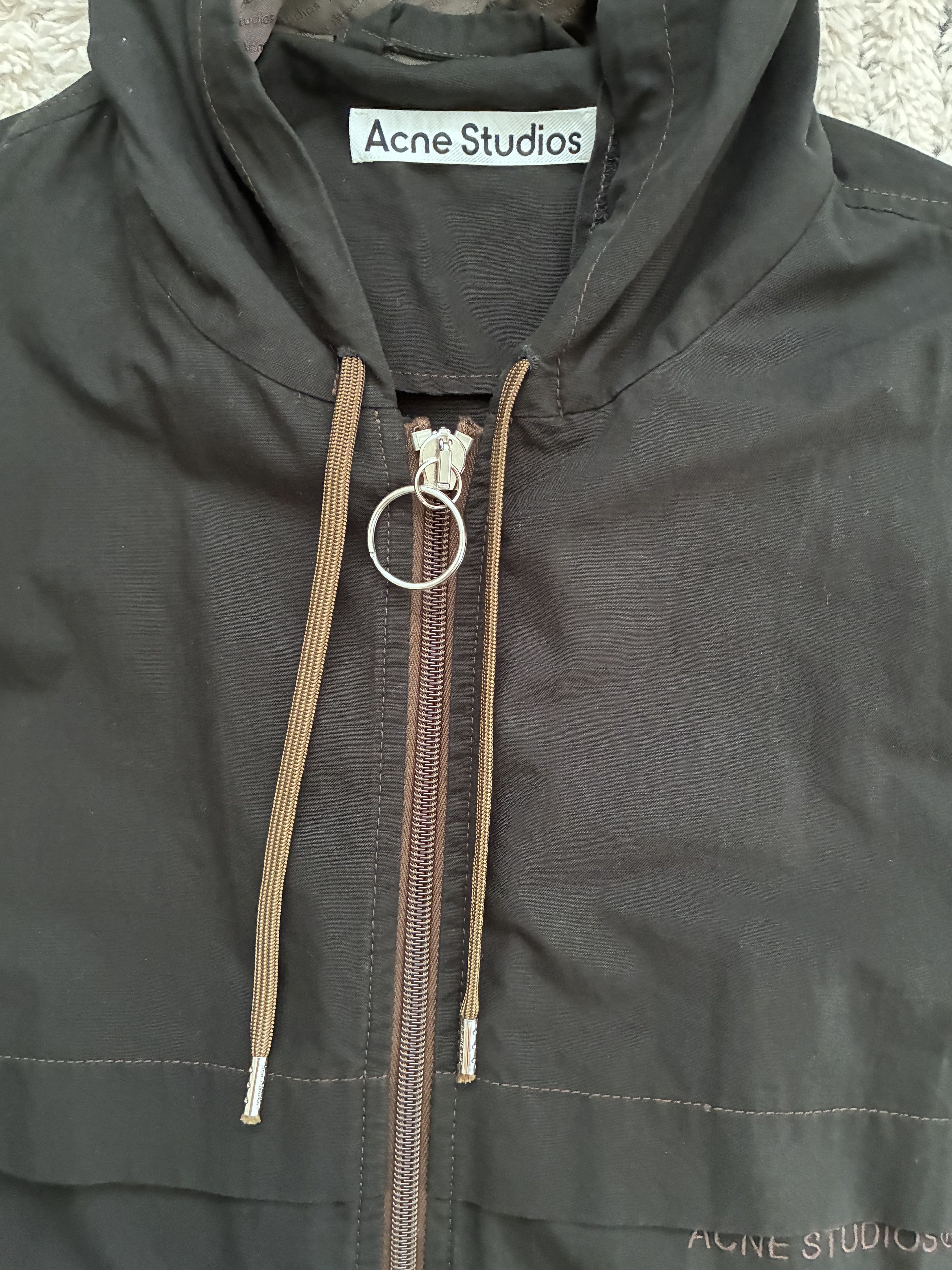 Acne Studios Archival Acne Studios "Tent" Hooded Parka Black SS17 Size US XL / EU 56 / 4 - 3 Thumbnail