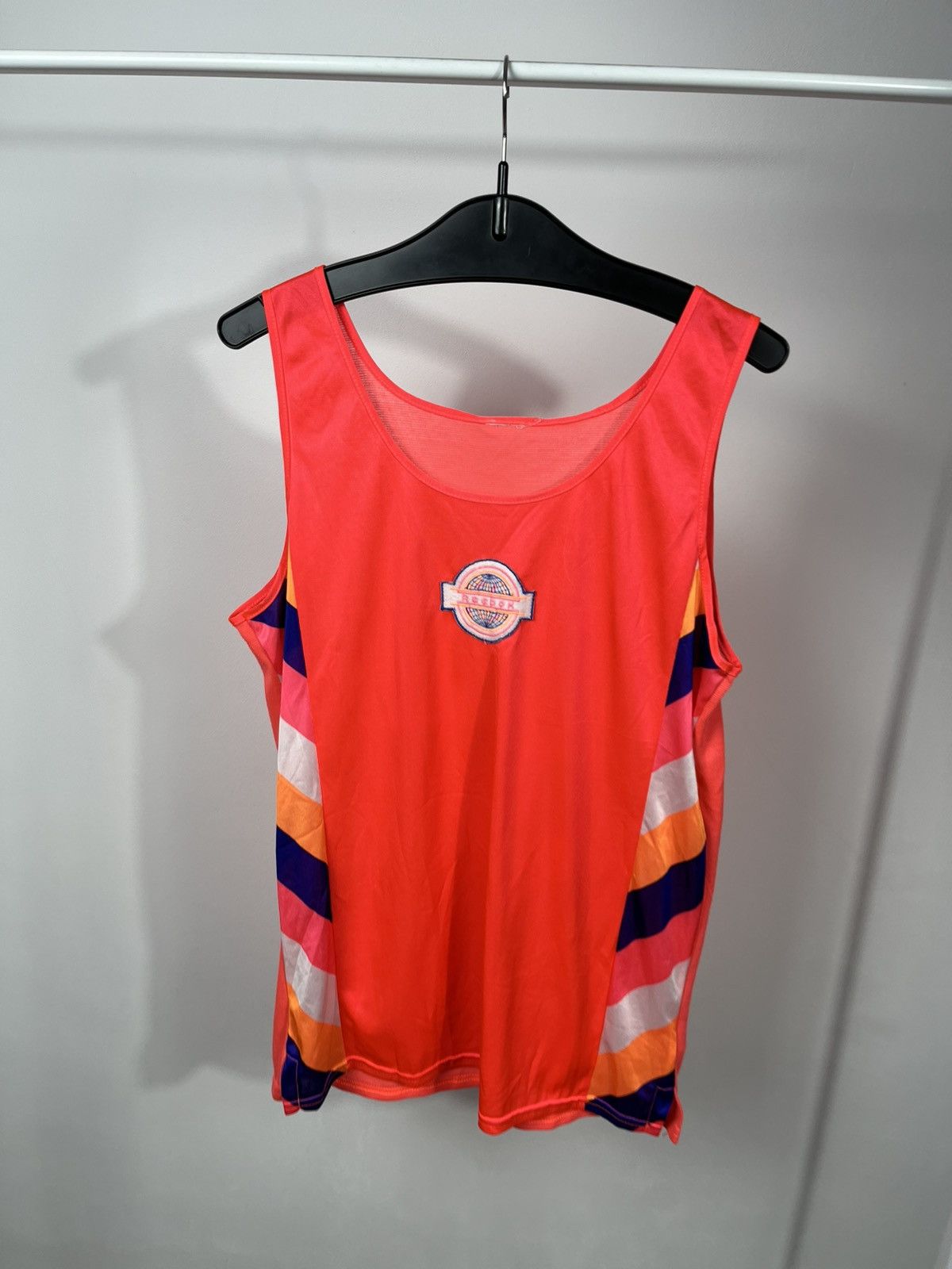 Reebok Vintage Reebok Women Running Tank Top Neon Bright Top Size M / US 6-8 / IT 42-44 - 2 Thumbnail