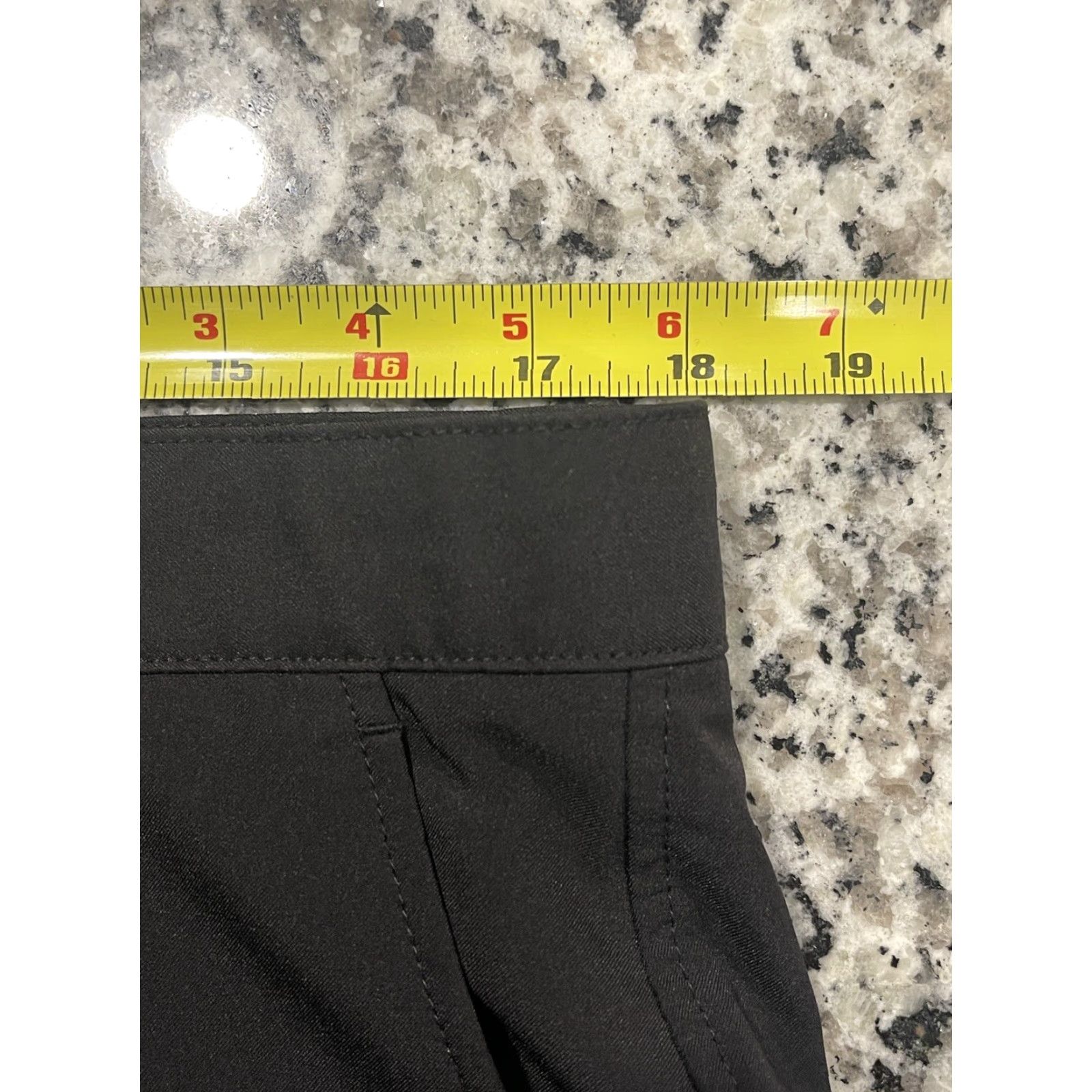 Footjoy FootJoy Pants Golf Men Black 36 x 32 Regular Inseam 32 Flat Front Button EUC FJ Traditional Poly Tech Size US 36 / EU 52 - 4 Thumbnail
