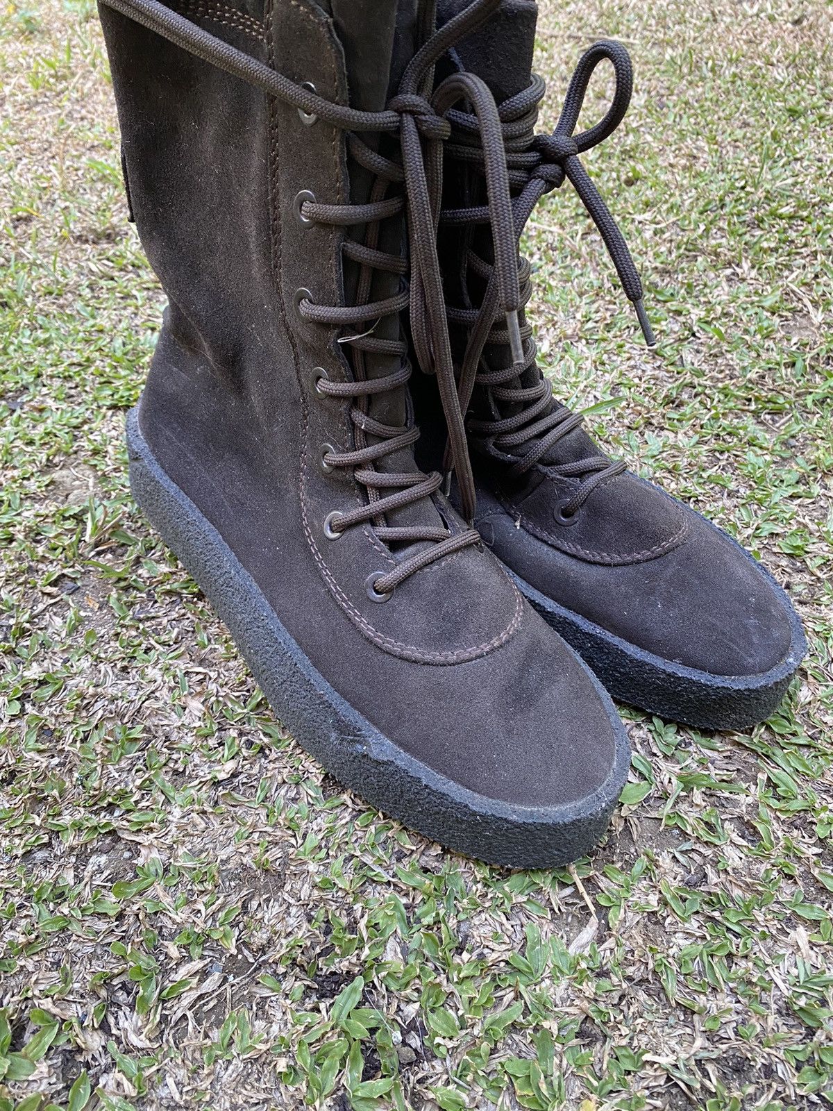 Adidas × Kanye West × Yeezy Yeezy season 2 Oil Crepe Size US 11 / EU 44 - 2 Thumbnail