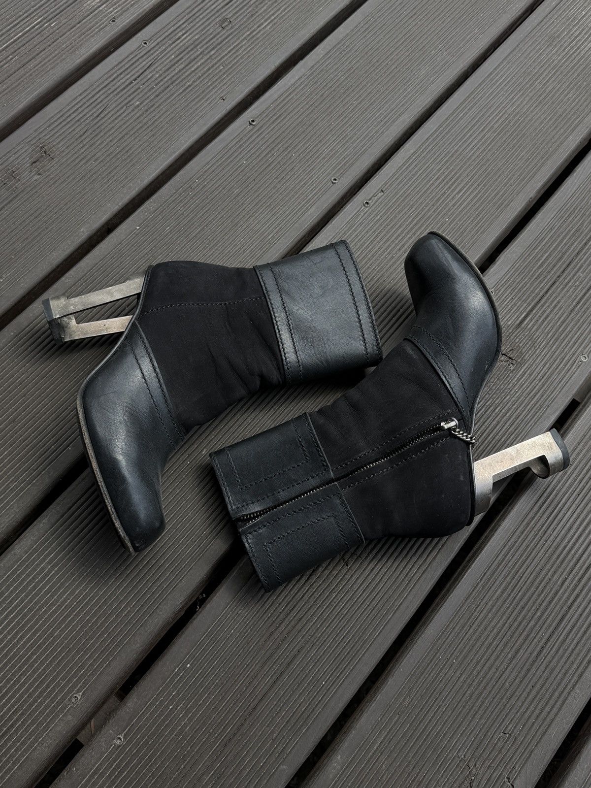 Dirk Bikkembergs Dirk Bikkembergs Steel Heel boots Size US 8.5 / IT 38.5 - 1 Thumbnail