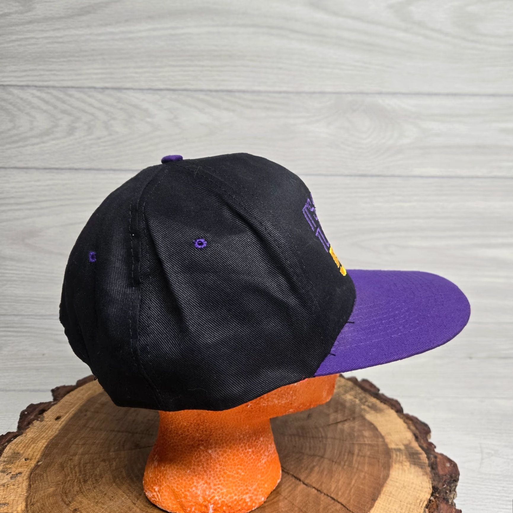 Vintage KC Hat Snapback Stiff It’s 50 Turning Senior Birthday Humor Black Yellow Men One Size - Streetwear Size ONE SIZE - 2 Thumbnail