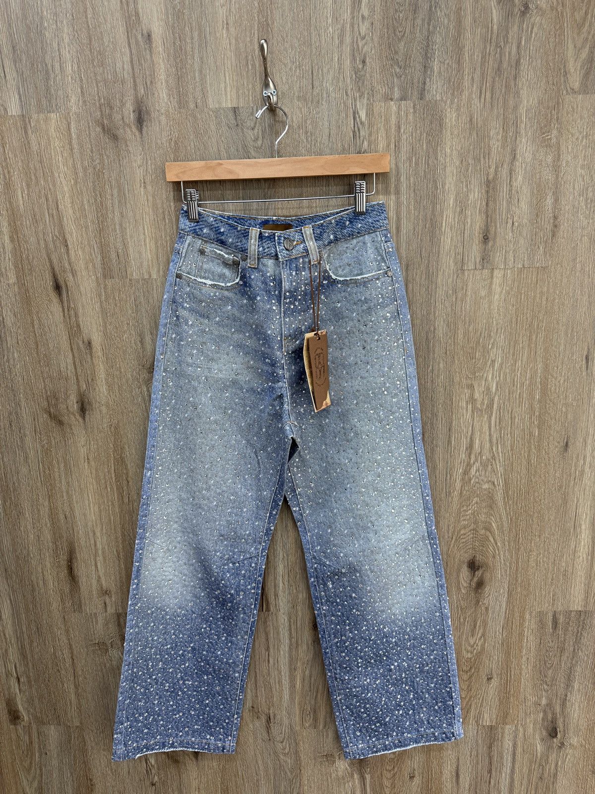 Birth of Royal Child Birth Of Royal Child Rhinestone Jeans Size US 28 / EU 44 - 2 Thumbnail