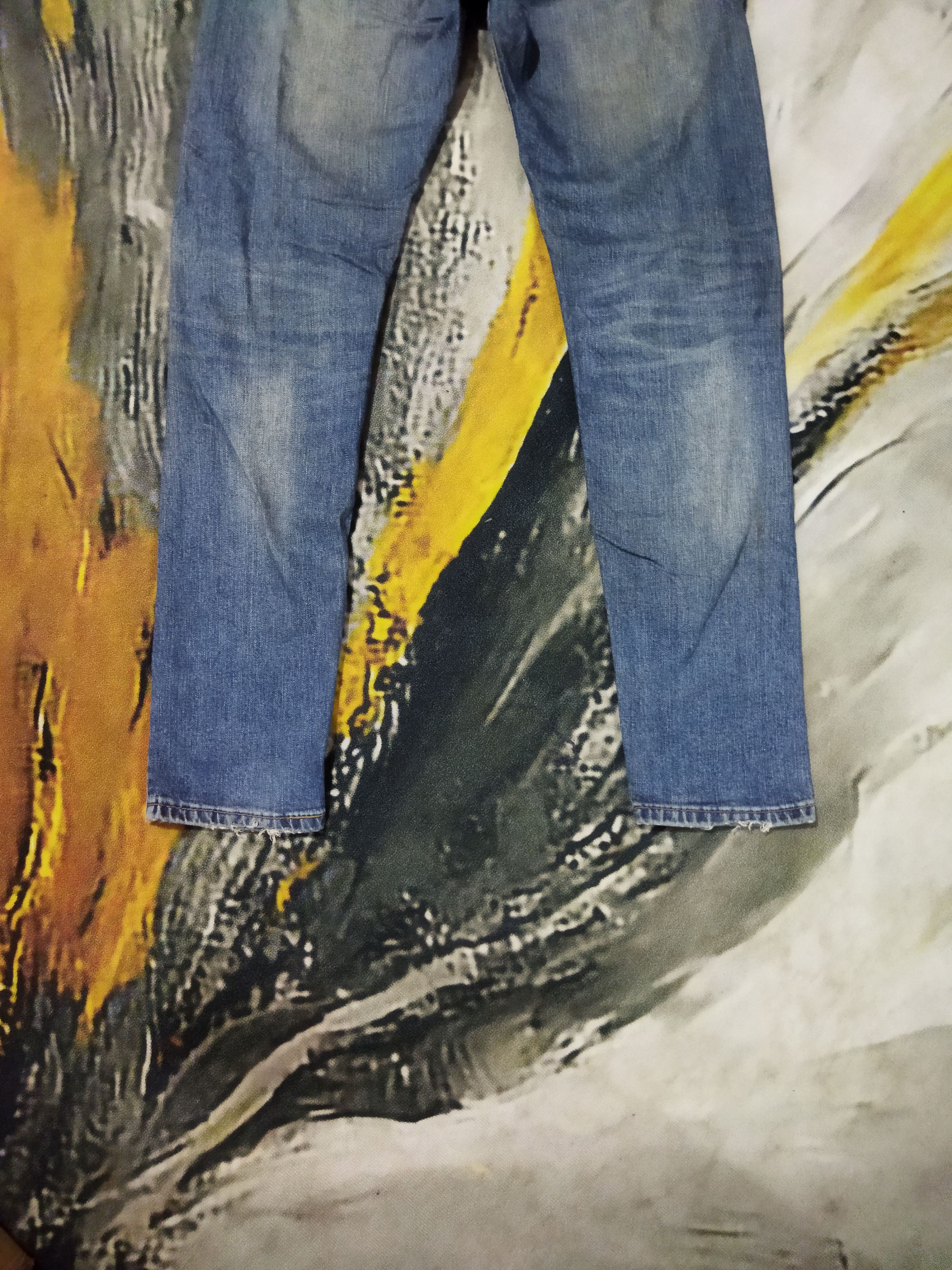 Levi's VINTAGE LEVIS 510 DISTRESSED FADED BLUE JEANS PANTS Size US 29 - 9 Thumbnail