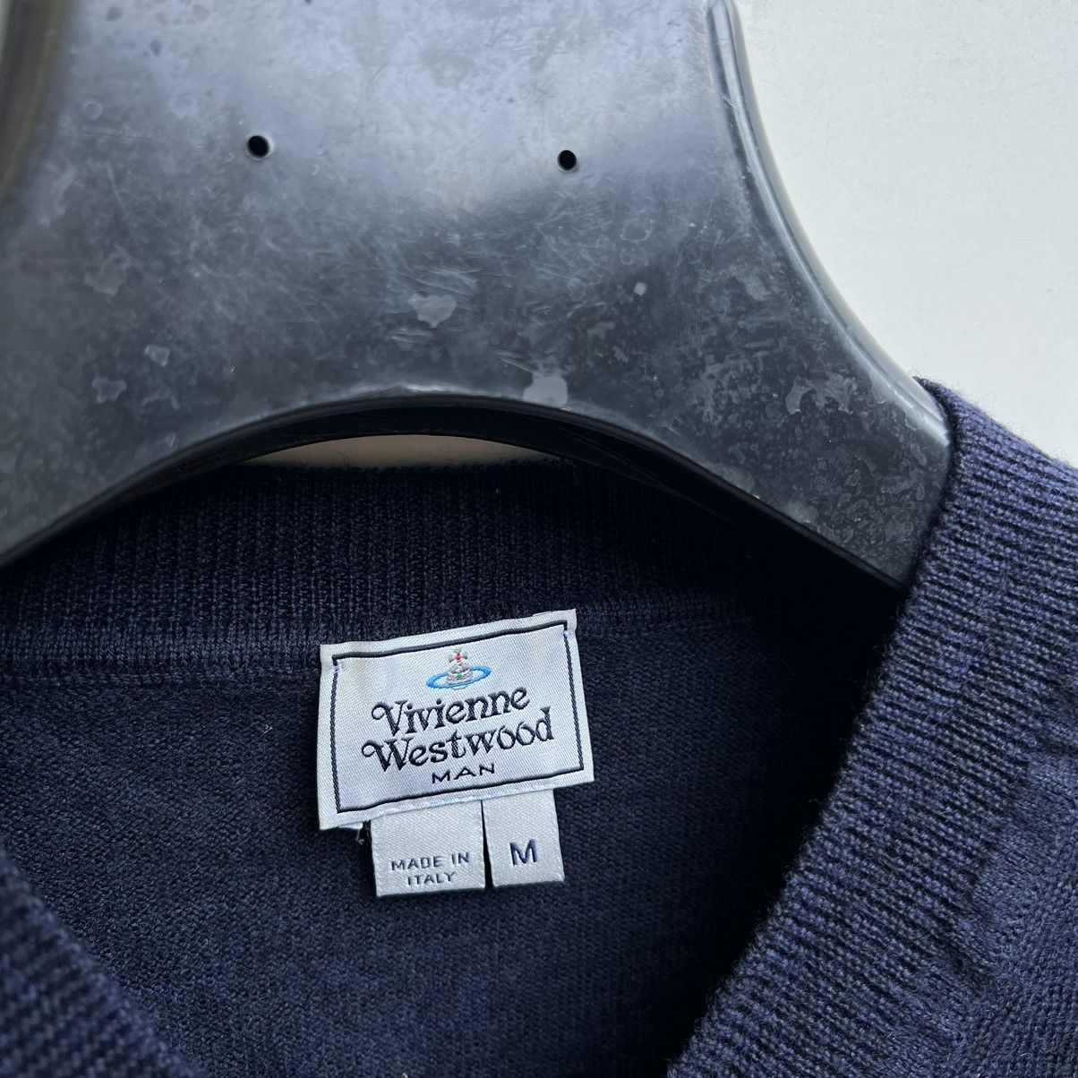 Vivienne Westwood Vivienne Westwood High Neck Knitted Sweater Size US M / EU 48-50 / 2 - 2 Thumbnail