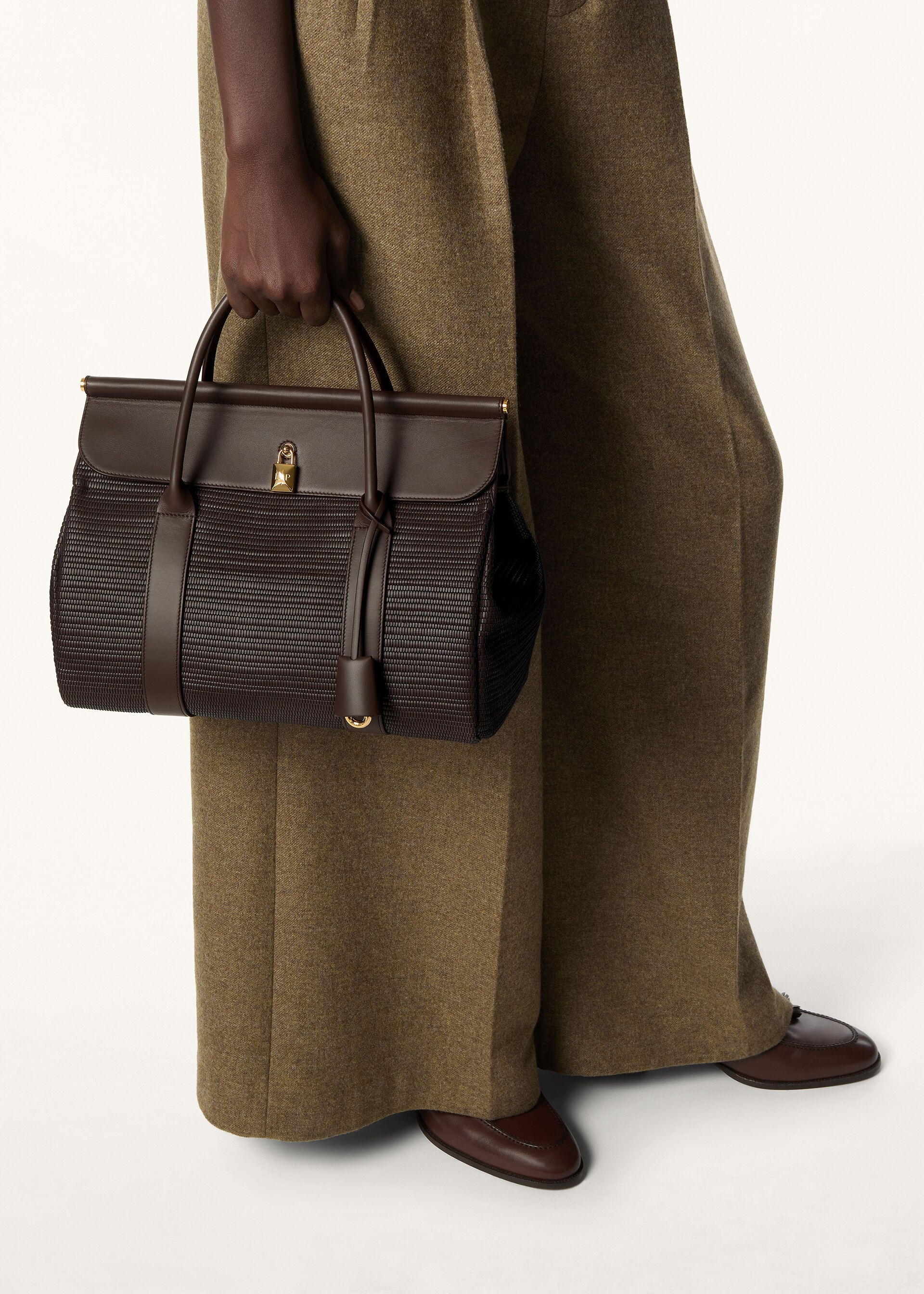 Loro Piana os11x0426 FAQ8908 Size: OS / L32 LoomTote Bag Pecora Nera Size ONE SIZE - 5 Thumbnail
