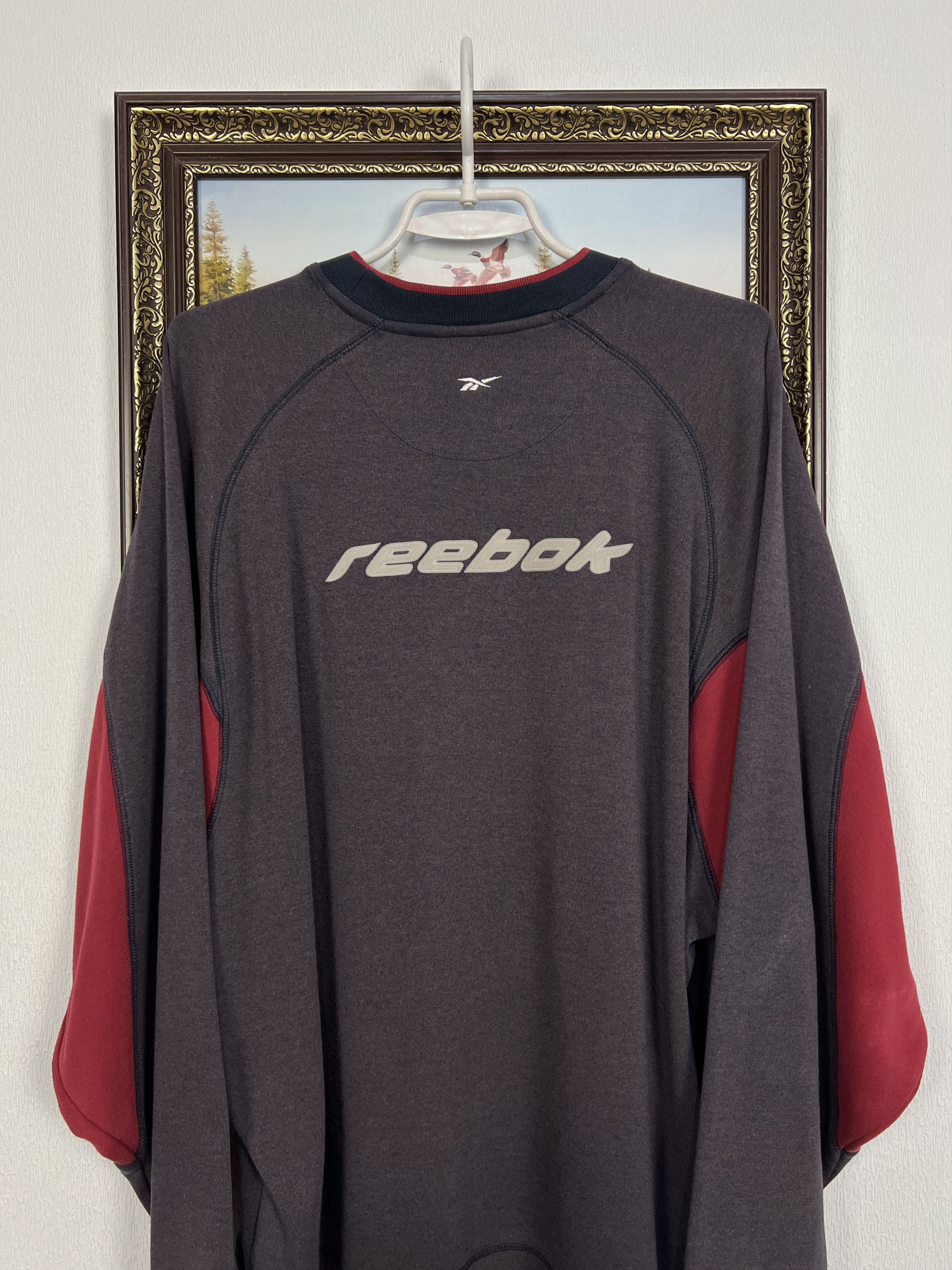 Reebok Vintage Reebok Heart Of Midlothian Hearts Sweatshirt Size US XXL / EU 58 / 5 - 16 Thumbnail