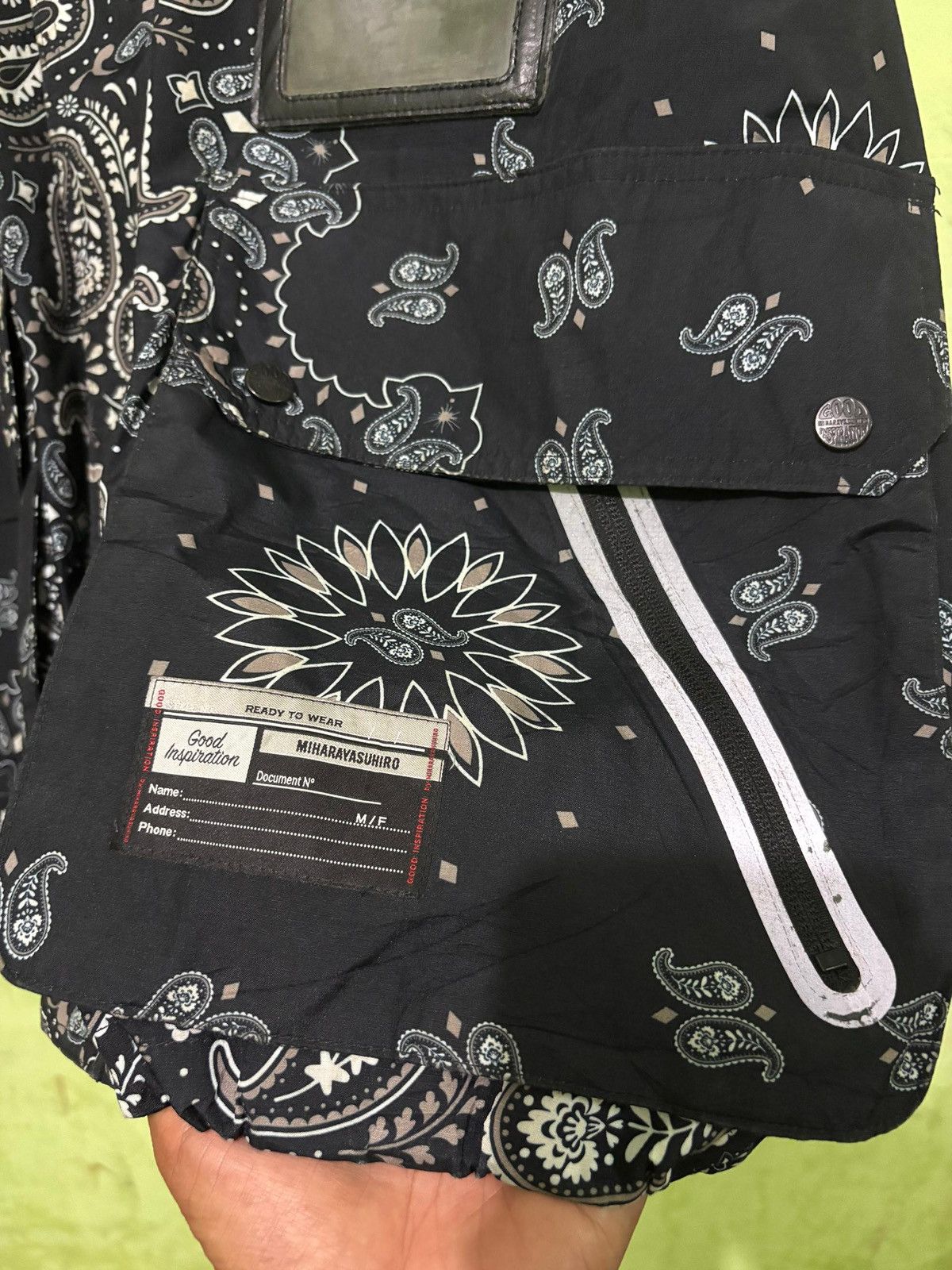 Maison MIHARA YASUHIRO Miharayasuhiro Paisley Pattern Bandana Mountain Jacket GU Size US XL / EU 56 / 4 - 13 Thumbnail