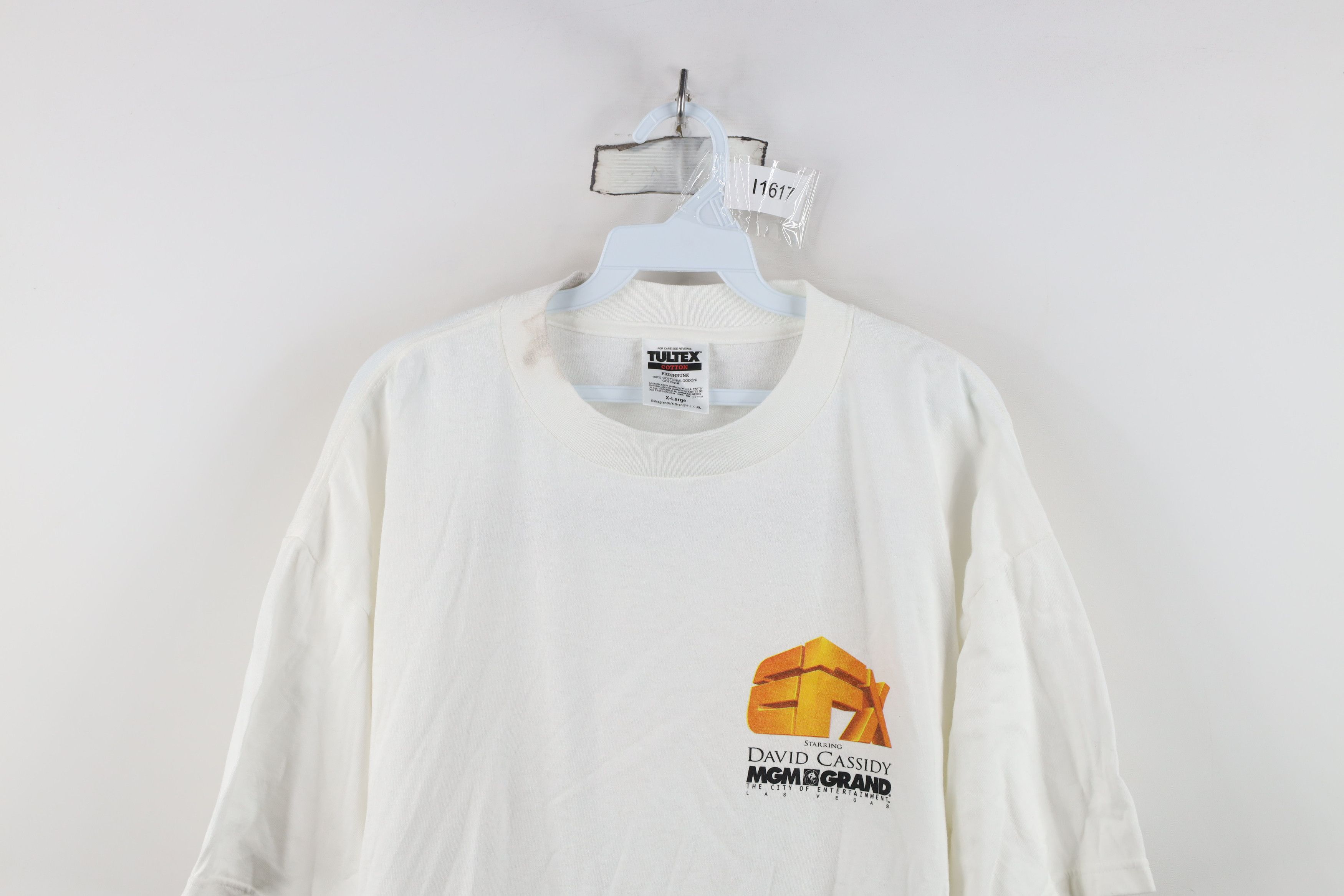 Vintage Vintage 90s EFX MGM Grand Las Vegas Show T-Shirt White Size US XL / EU 56 / 4 - 2 Thumbnail