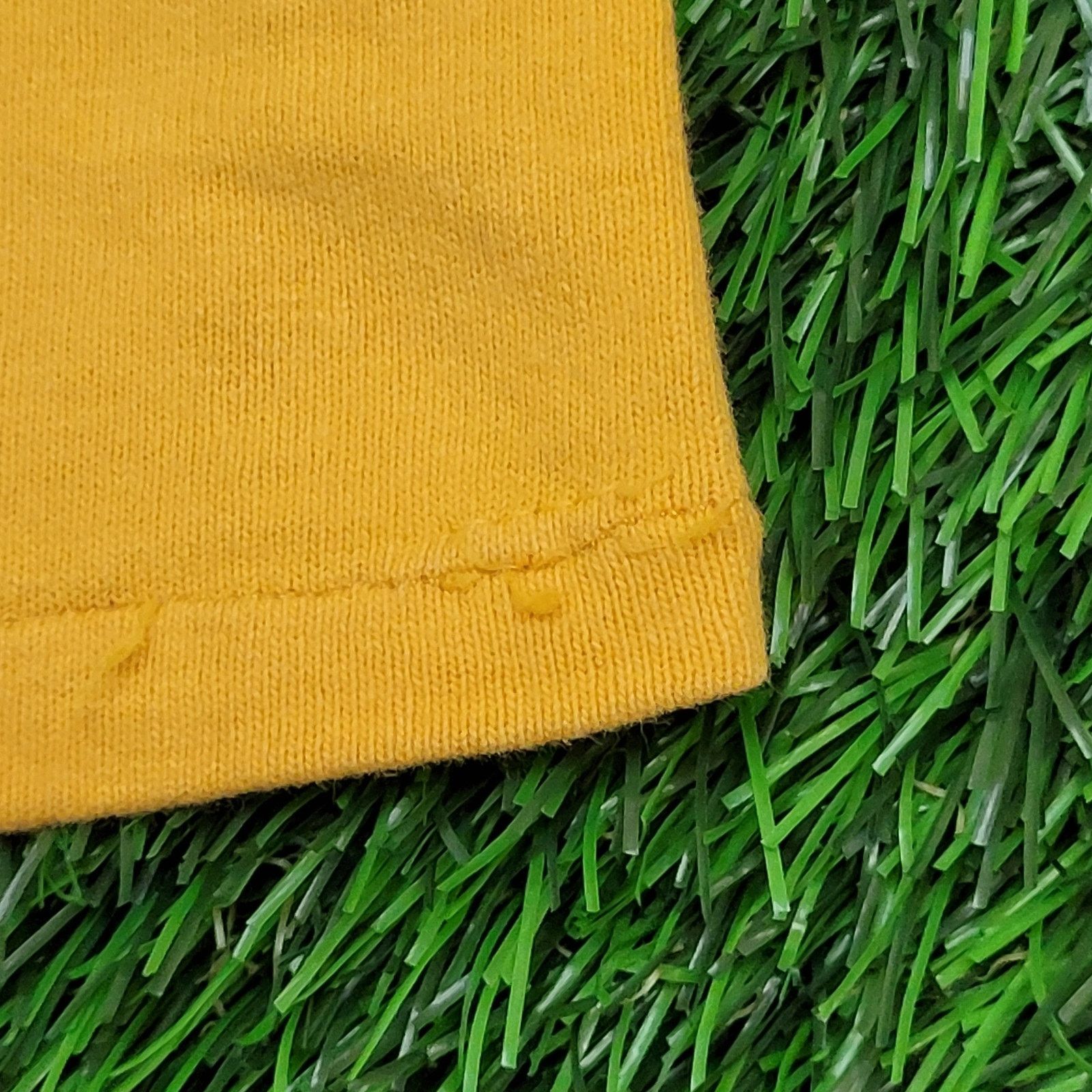 Champion Vintage 90s Champion Shirt Womens XL 22x26 Yellow USA Size XL / US 12-14 / IT 48-50 - 12 Thumbnail