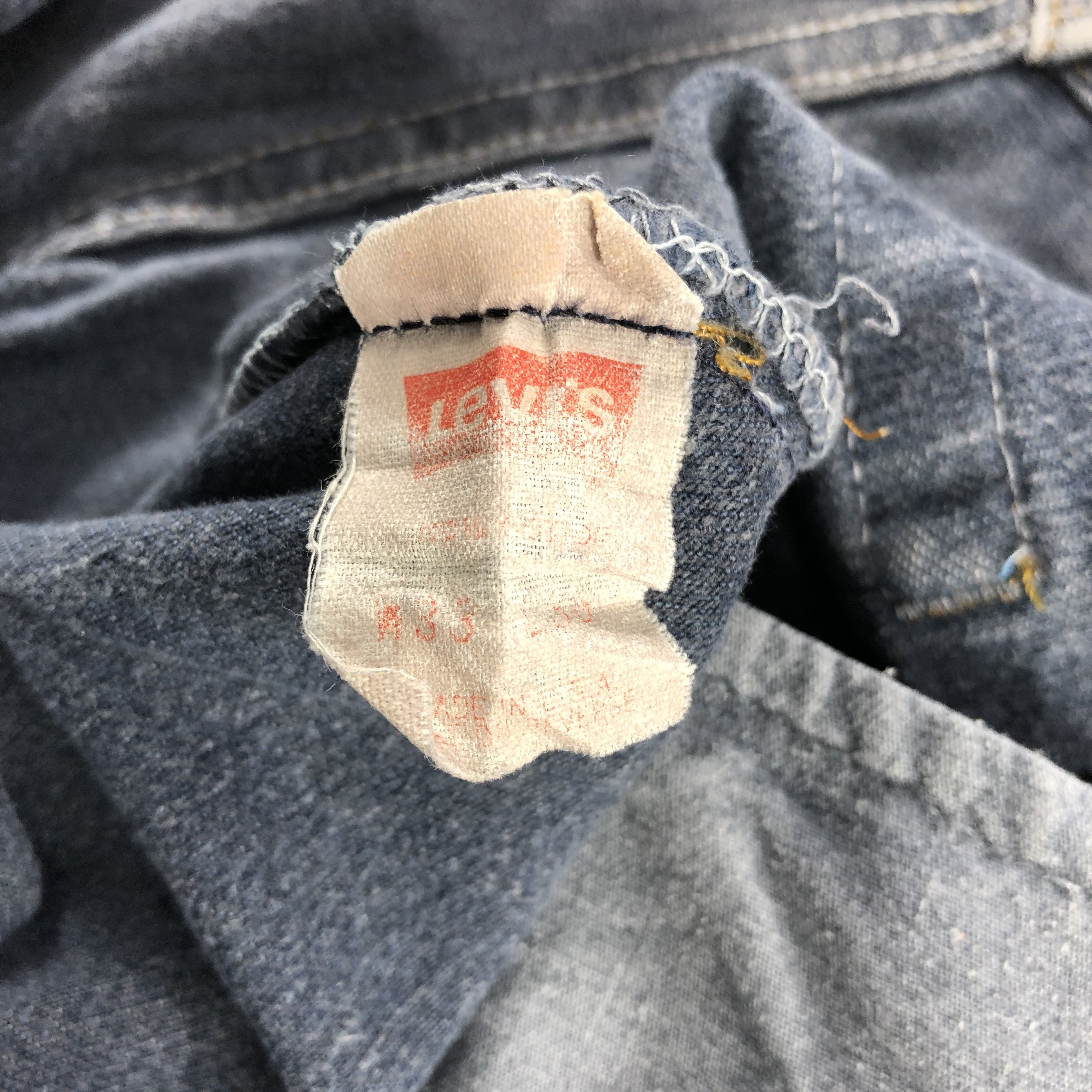 Levi's × Levi's Vintage Clothing × Vintage Vintage 90s Faded Black Levis 501 Jeans-JM2843 Size US 32 / EU 48 - 10 Thumbnail