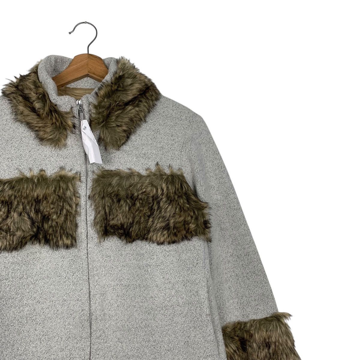 Japanese Brand Japanese Brand Bon Sens Luxe Wool Fur Women Jacket Size M / US 6-8 / IT 42-44 - 5 Thumbnail