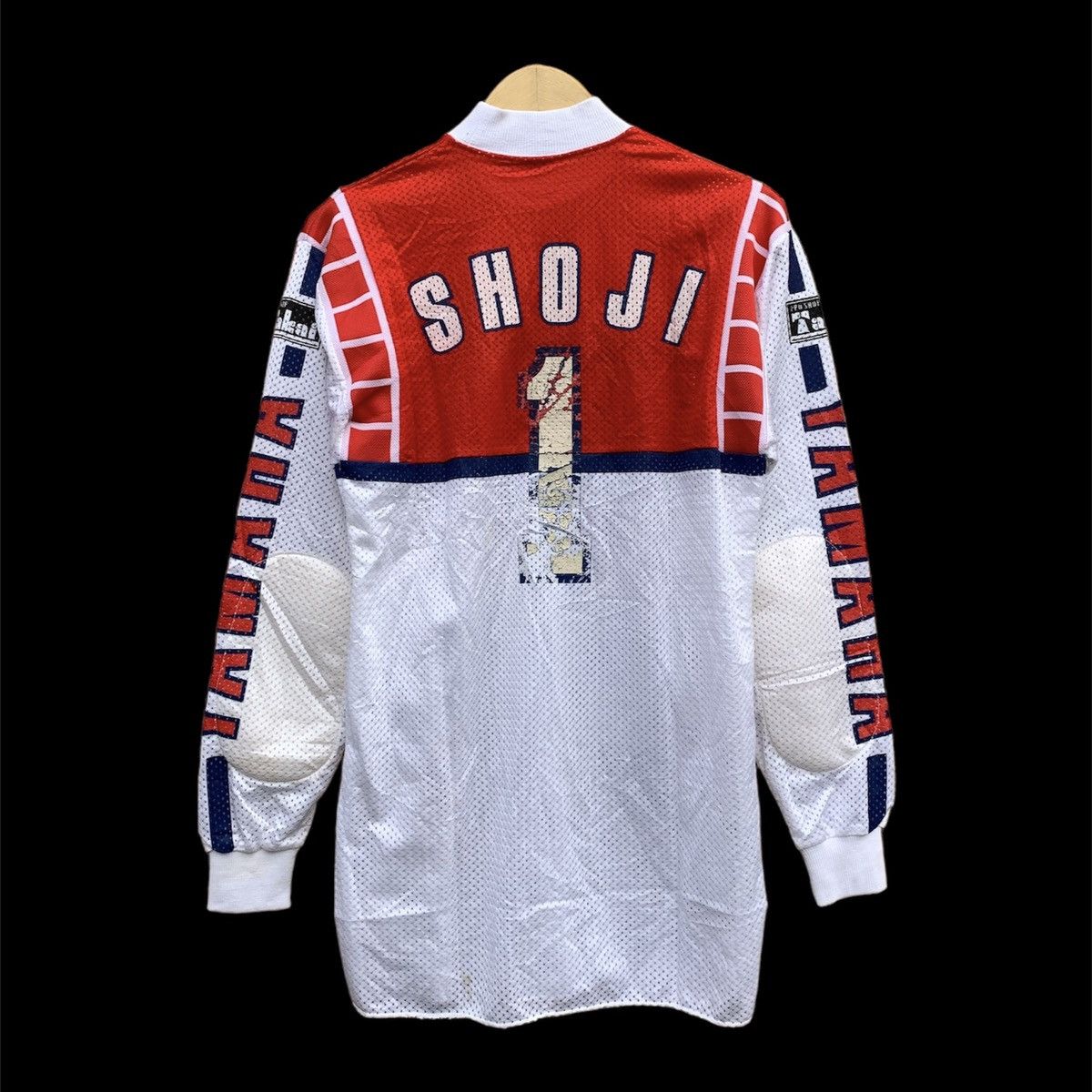 Japanese Brand × Vintage × Yamaha Vintage yamaha motocross jersey Size US M / EU 48-50 / 2 - 4 Thumbnail