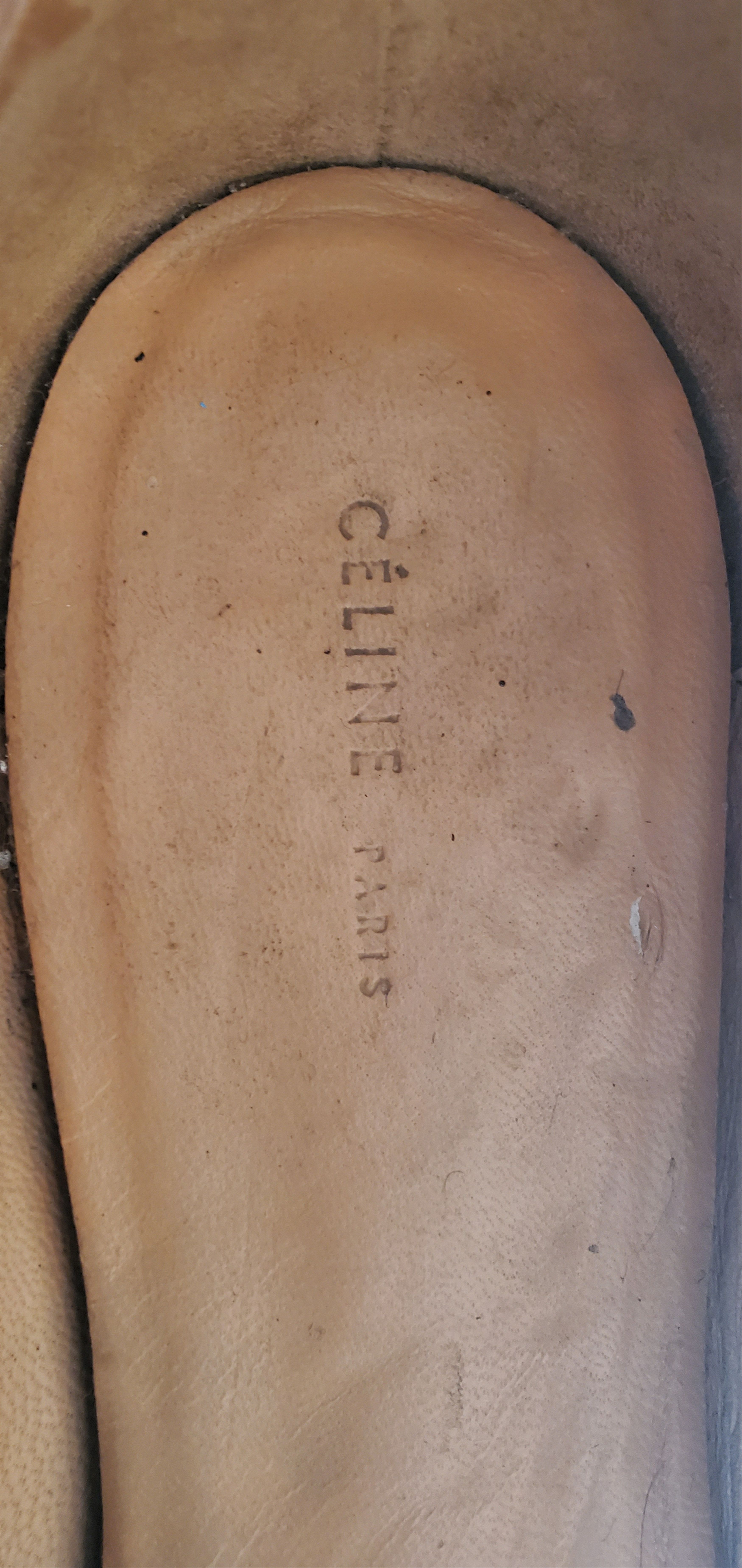 Celine Celine Brown Flat Leather Shoes Size US 8 / IT 38 - 5 Thumbnail