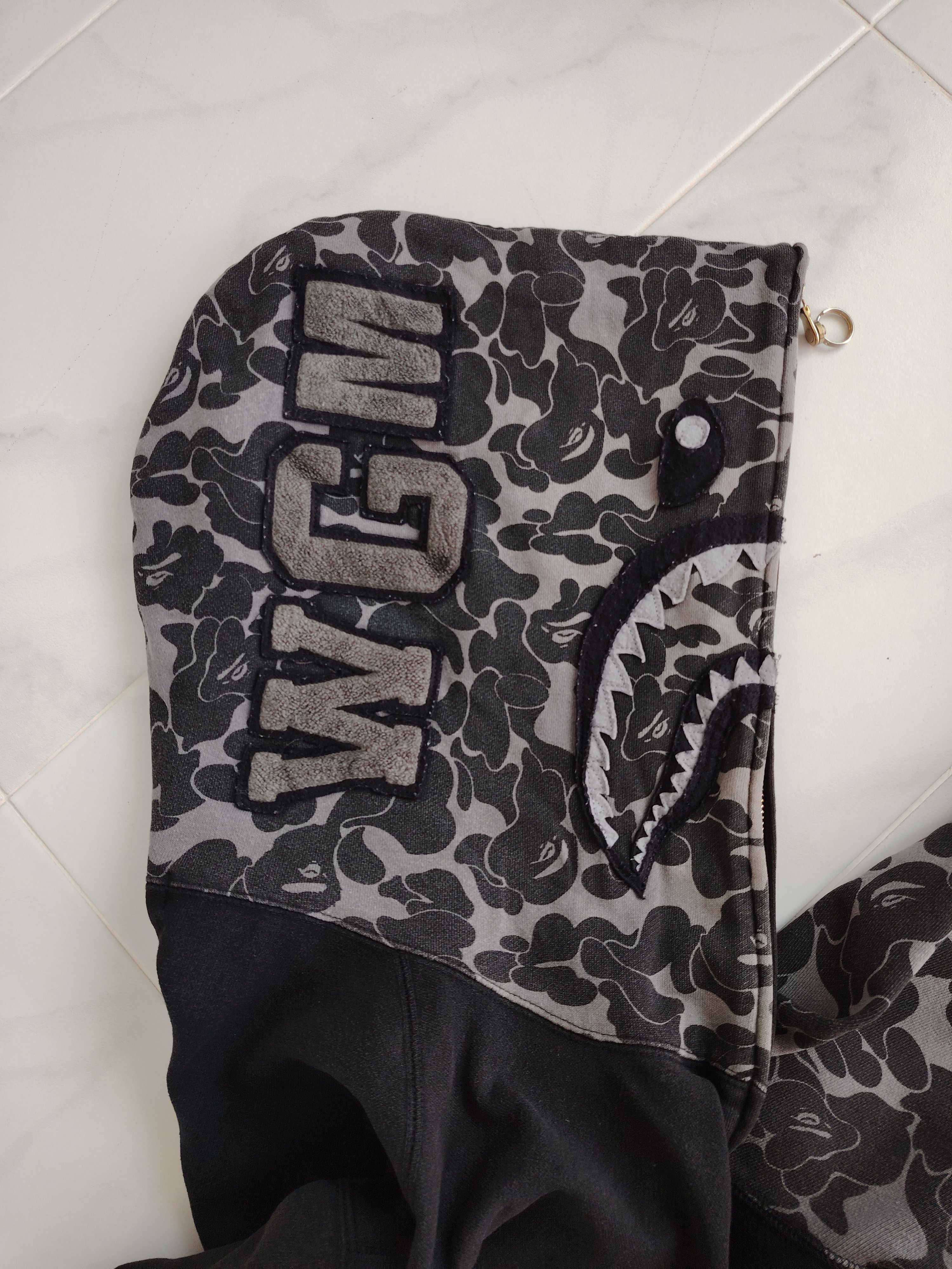 Bape × Jam Home Made Rare!! BAPE × JAM HOME MADE Shark full zip hoodie Size US XXL / EU 58 / 5 - 8 Thumbnail