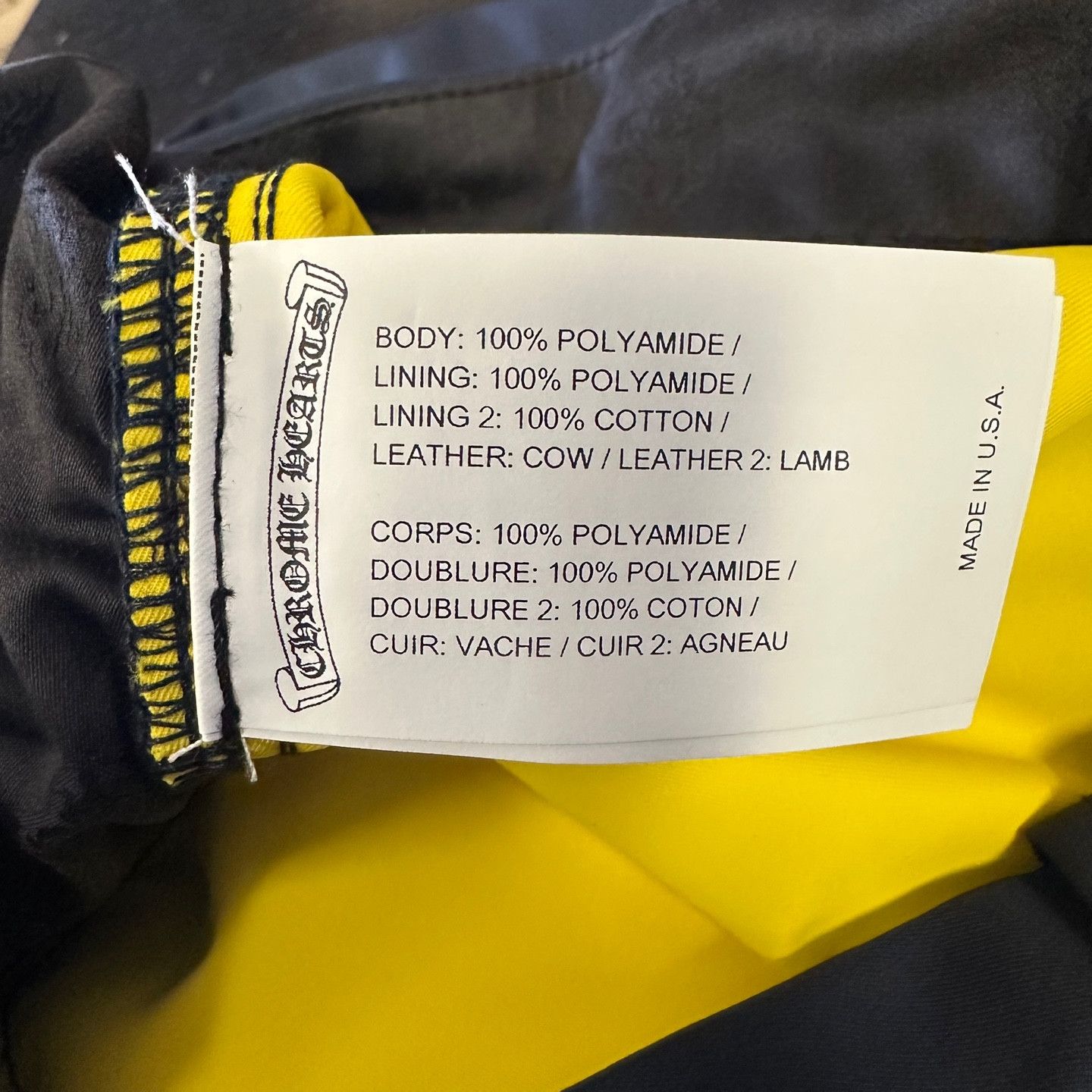 Chrome Hearts Chrome Hearts Nylon Leather Double Knee Carpenter Pants Size US 32 / EU 48 - 14 Thumbnail