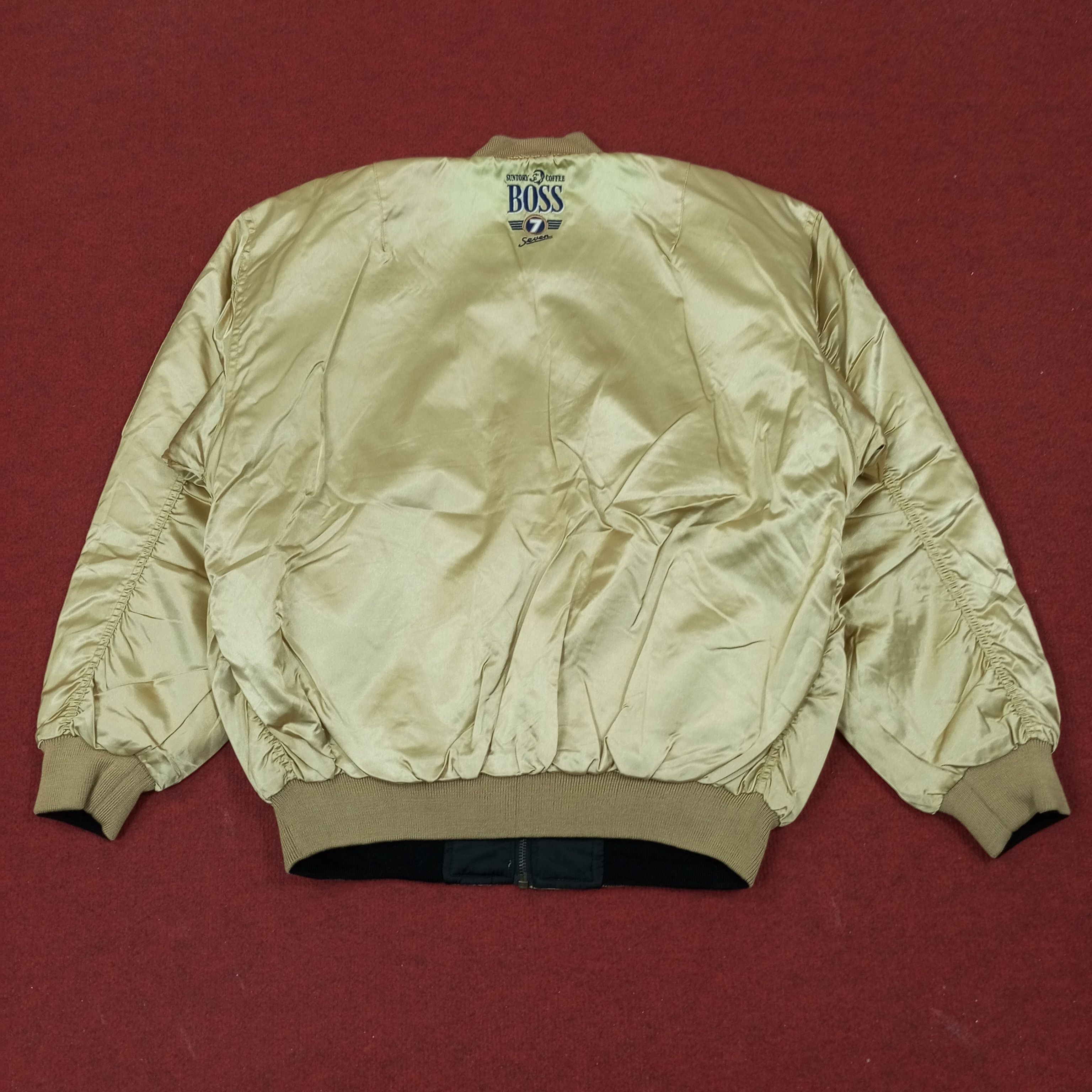 Vintage Boss 7 Seven Suntory Coffee Reversible Jacket c236n13 Size US L / EU 52-54 / 3 - 3 Thumbnail
