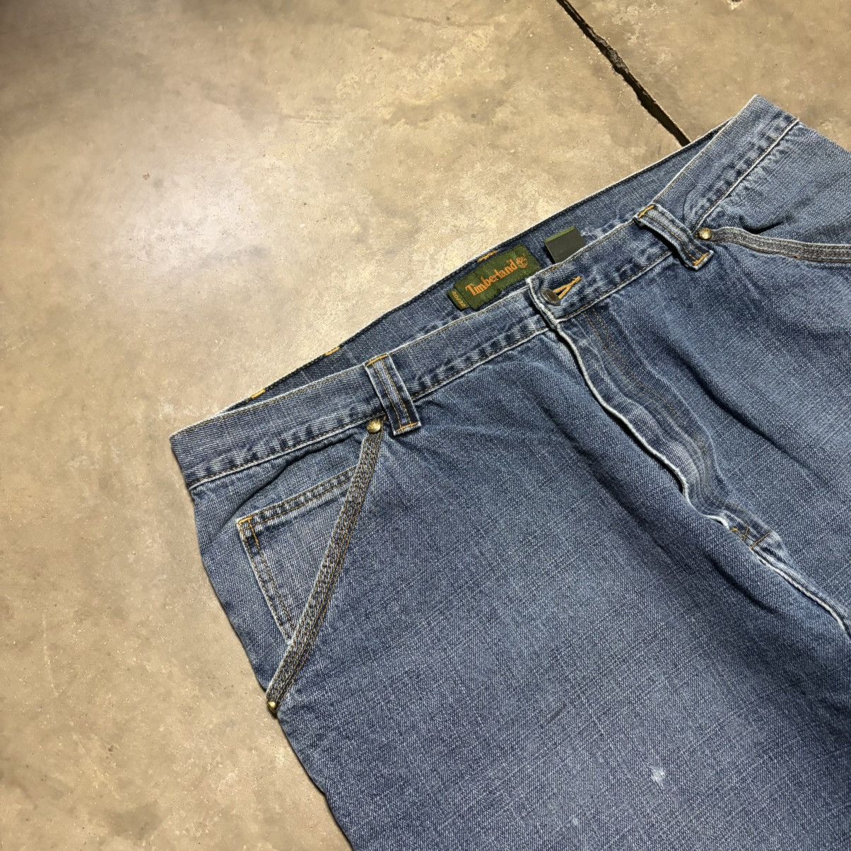 Timberland Vintage Timberland Baggy Denim Jeans Wide Leg Skater Y2K Size US 40 / EU 56 - 3 Thumbnail