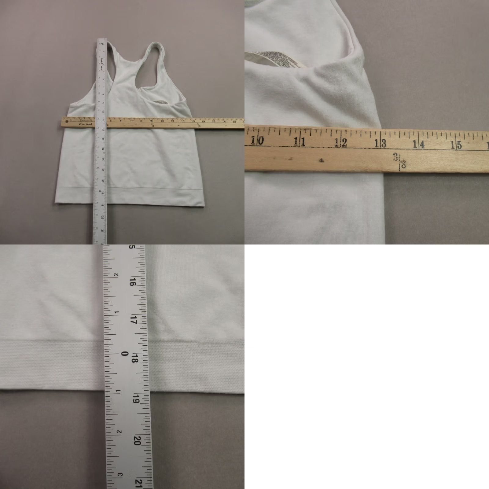 Free People Free People Shirt Womens Sleeveless Crew Neck Pullover Lightweight White Medium Tank Casual Sleeveless Womens White Regular Mens Womens Boys Girls Size M / US 6-8 / IT 42-44 - 8 Thumbnail