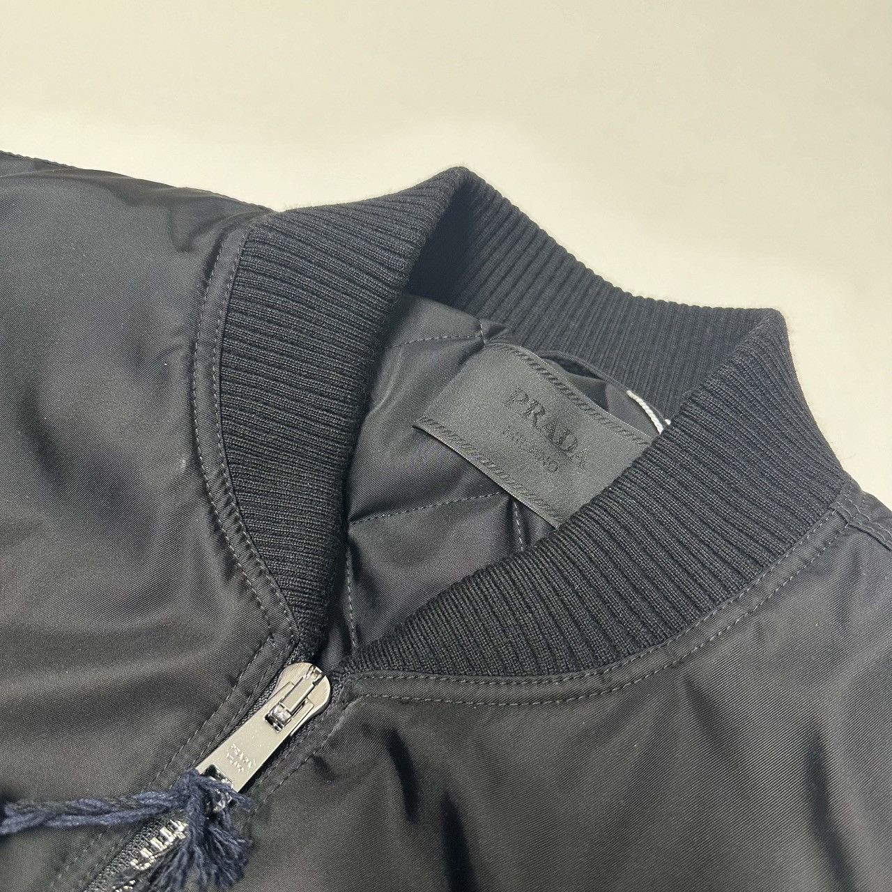 Prada Prada mens size XS S re-nylon Bomber jacket MA-1 Puffer Size US XS / EU 42 / 0 - 10 Thumbnail