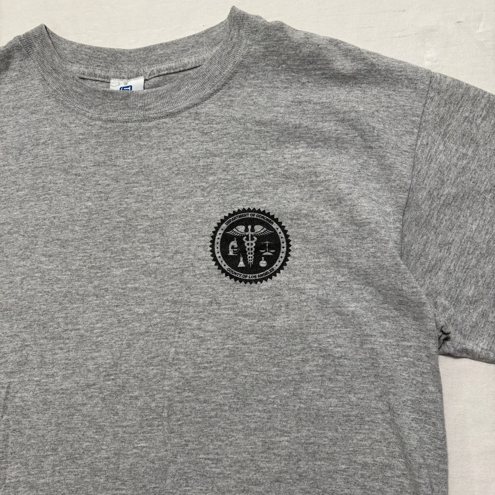 Other VTG 90's Department of Coroners LA County T-Shirt Gray M Size US M / EU 48-50 / 2 - 2 Thumbnail