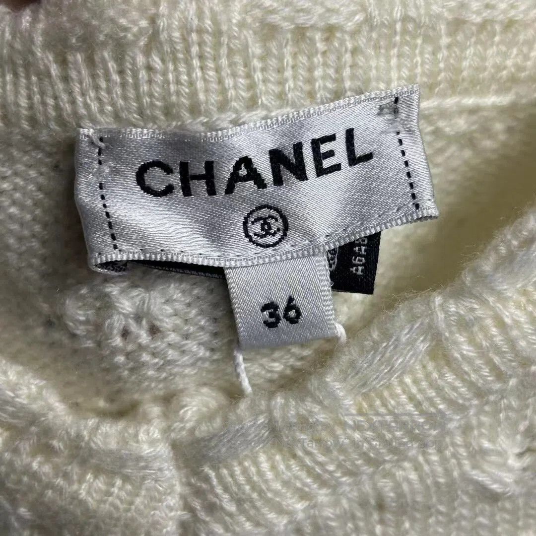 Chanel Chanel Knitted lace strap| Size S / US 4 / IT 40 - 2 Thumbnail