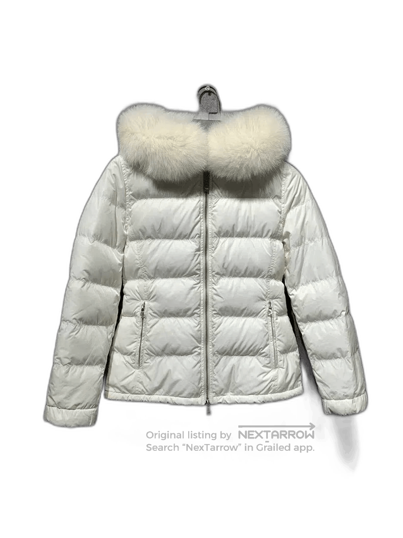 Other Prada pure white down jacket. Size US L / EU 52-54 / 3 - 1 Thumbnail