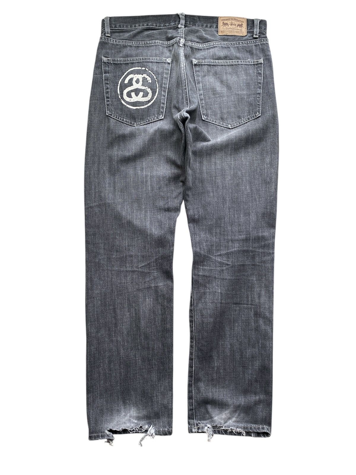 Stussy vintage stussy denim jeans Size US 34 / EU 50 - 1 Thumbnail