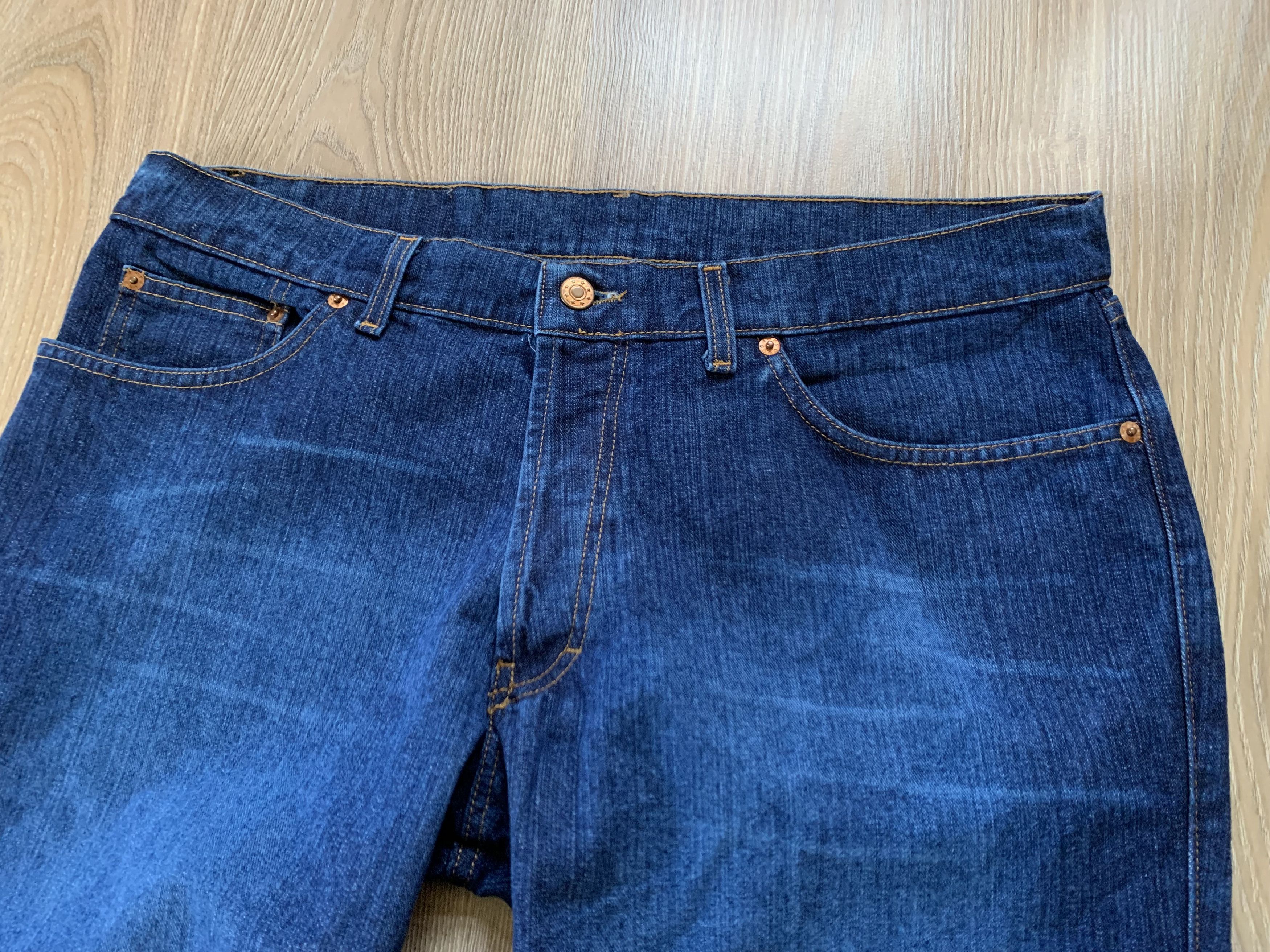 Italic Italian Bell Bottom Blue Denim Jeans Size US 38 / EU 54 - 4 Thumbnail