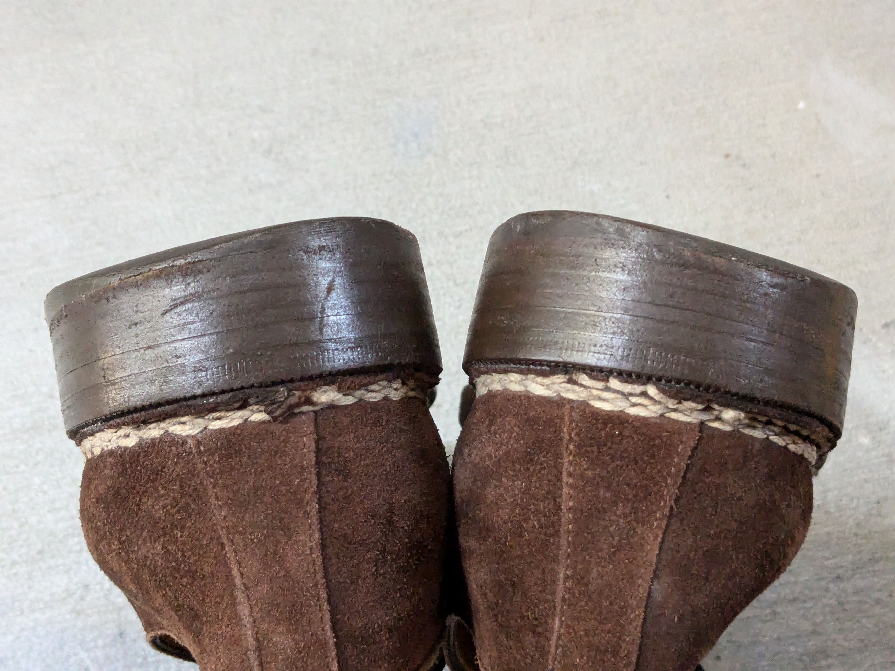 Ralph Lauren Purple Label Ralph Lauren Purple Label Suede Shoes Brown 11 D Derby Size US 11 / EU 44 - 13 Thumbnail