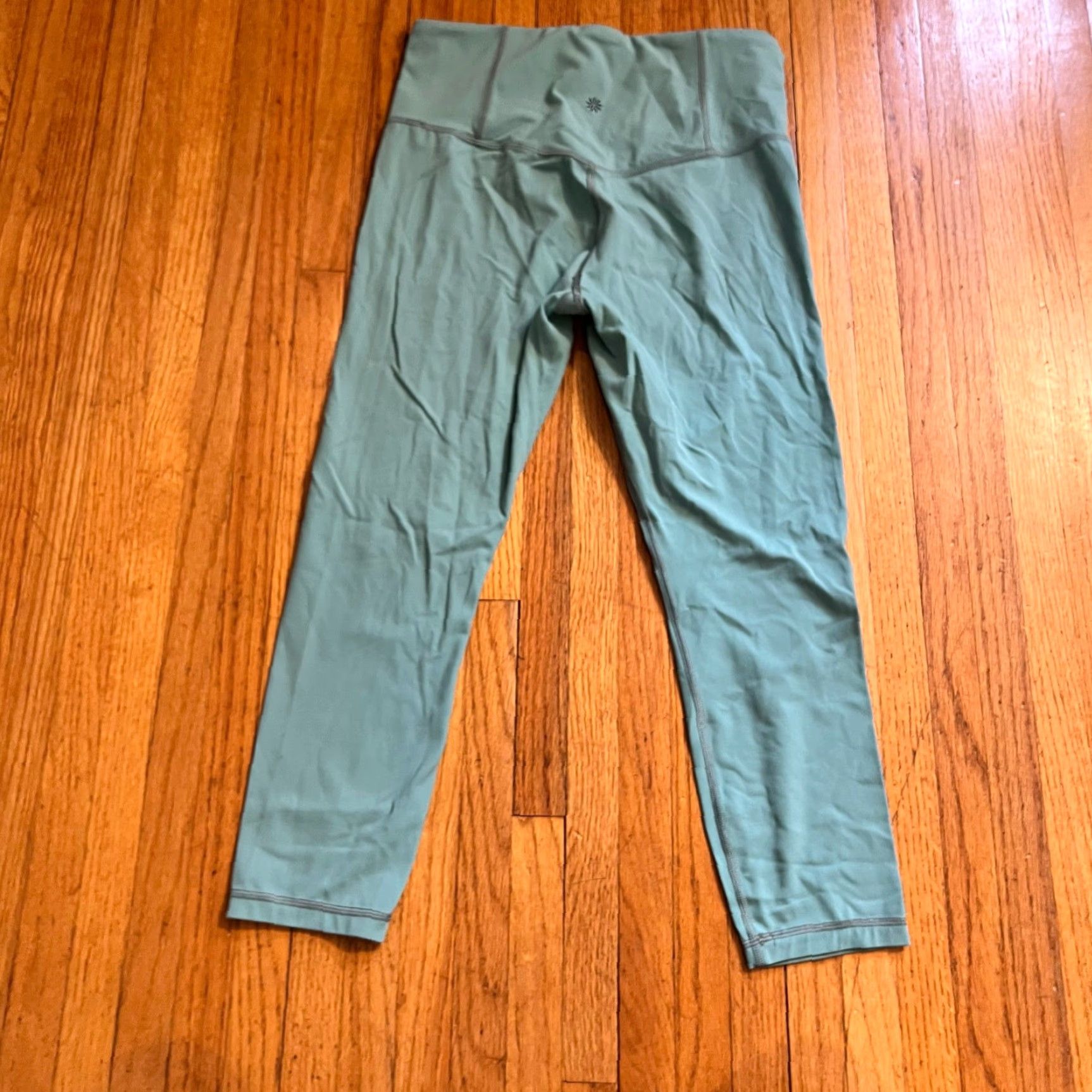 Athleta Athleta Leggings Womens Medium Green Ulta High Rise Elation 7/8 Tight Size 32" / US 10 / IT 46 - 3 Thumbnail