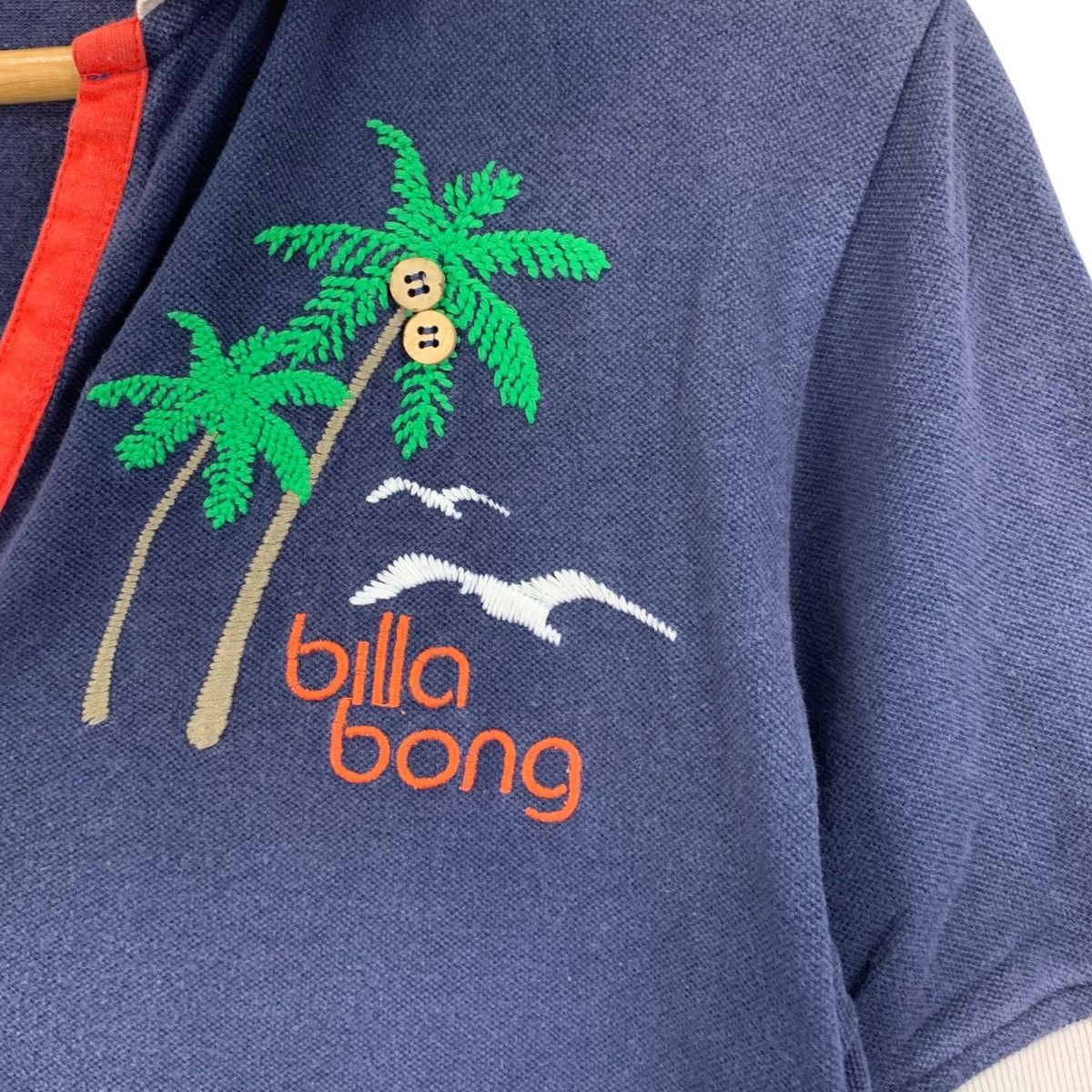 Billabong BILLABONG SURF HAWAII Embossed Logo Long Tee Shirt Top Size L / US 10 / IT 46 - 5 Thumbnail