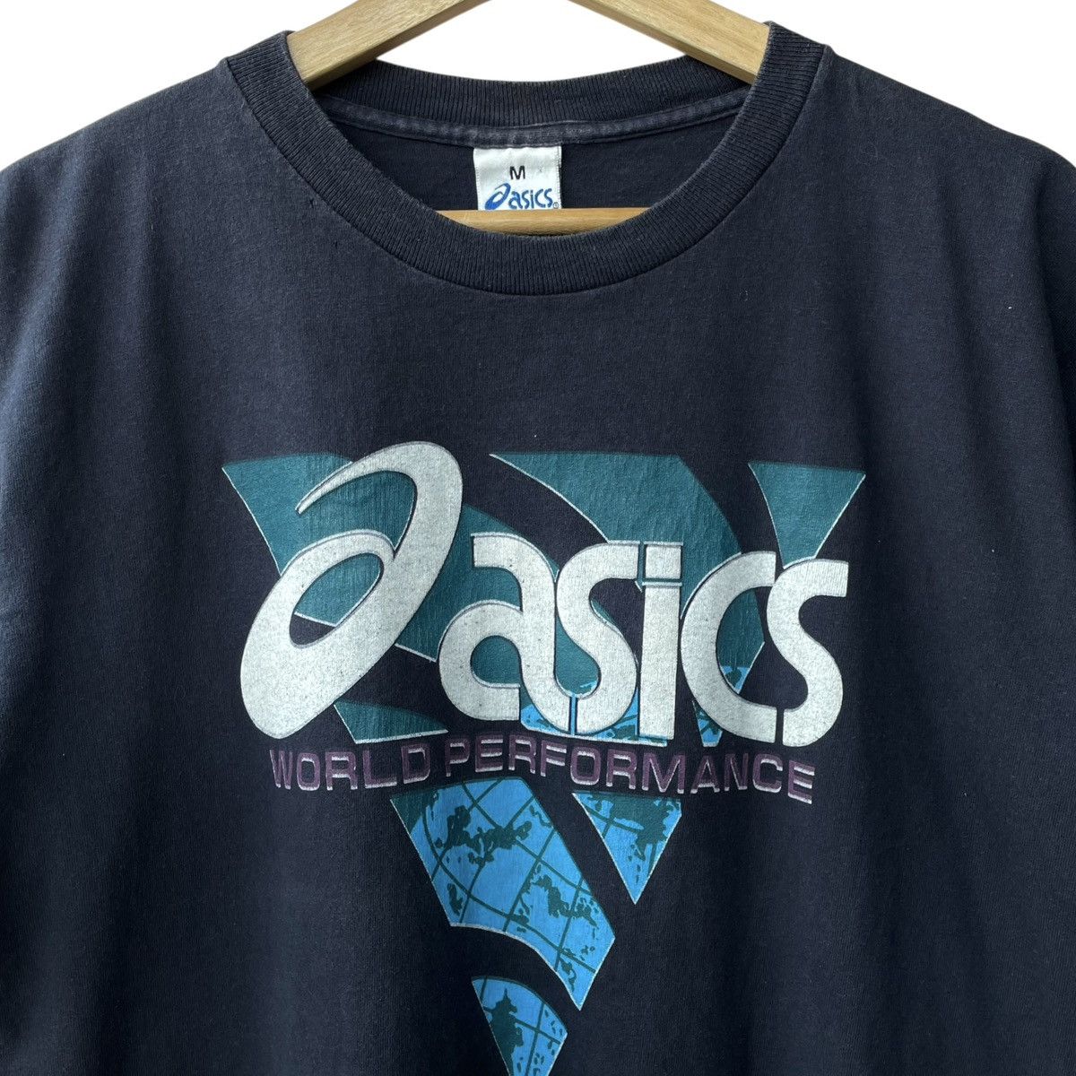 Asics Asics Worldwide Performance USA Vintage 1990s Logo Promo Tee Size US M / EU 48-50 / 2 - 3 Thumbnail