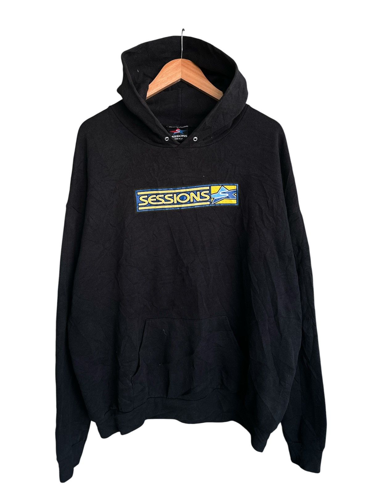 Sessions vintage sessions snowboarding hoodie pull over Size US XL / EU 56 / 4 - 1 Thumbnail