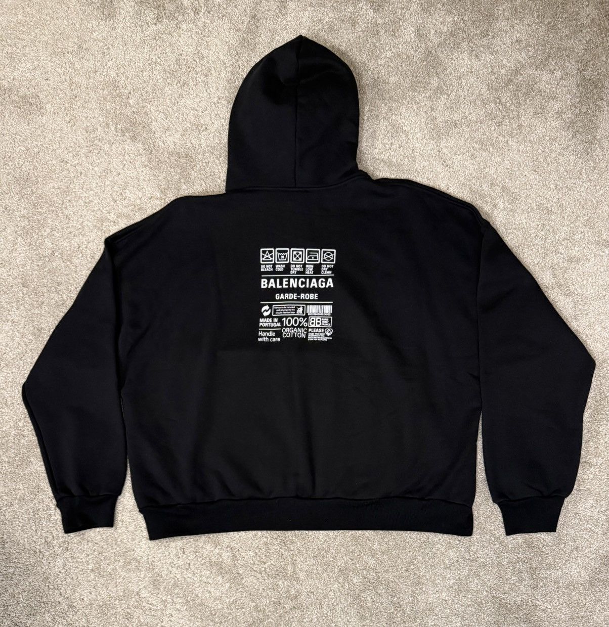 Balenciaga Garde Robe Hoodie | Grailed